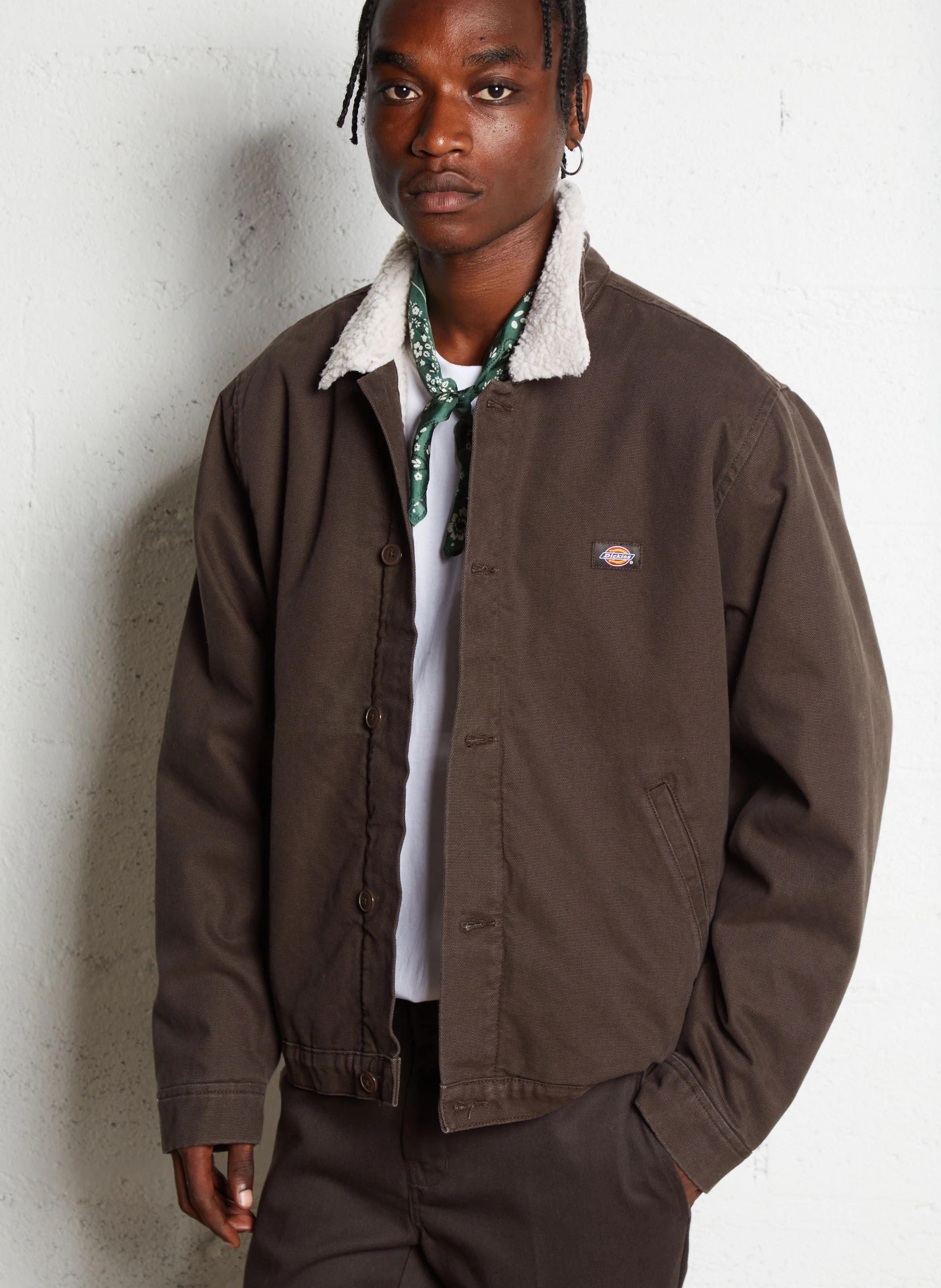 DICKIES DUCK - Veste de travail ample en coton | Marron