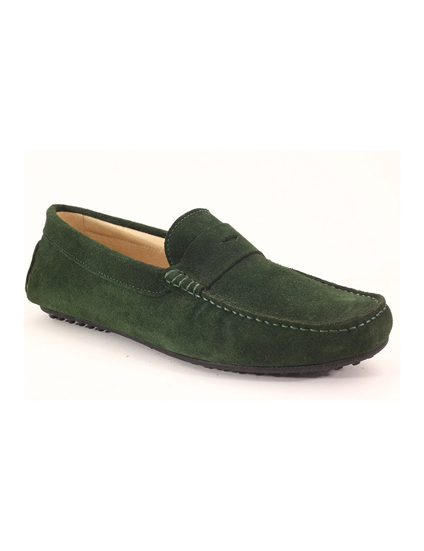 Men's Green Loafers