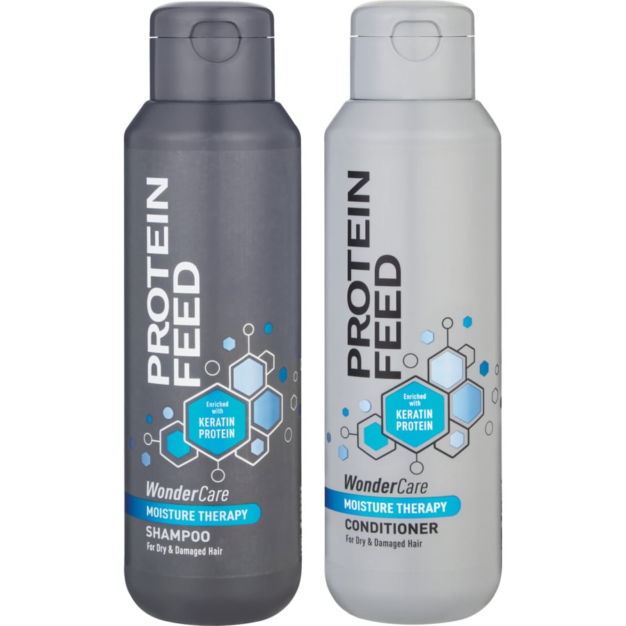 Protein Feed Wonder Care Shampoo & Conditioner Color Protection 2 x 500 ml