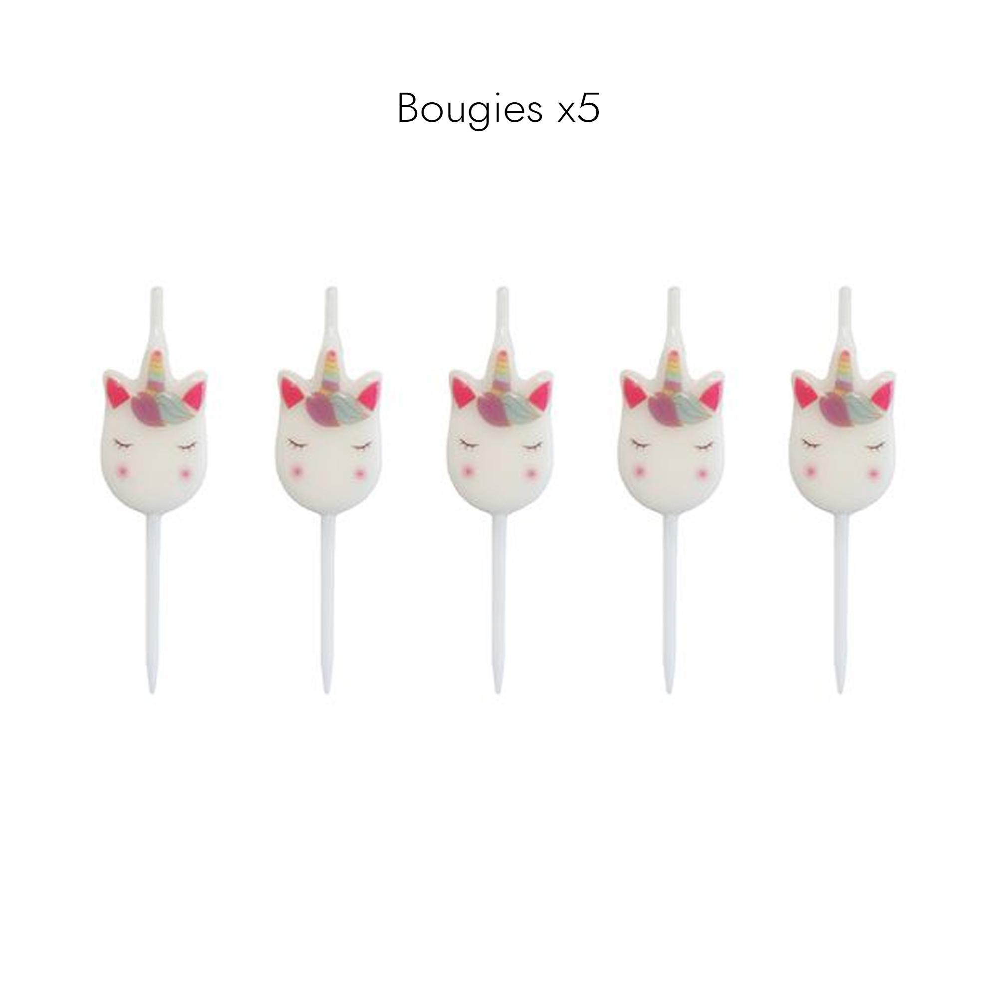 BOITE ANNIVERSAIRE LICORNE 53 PIECES