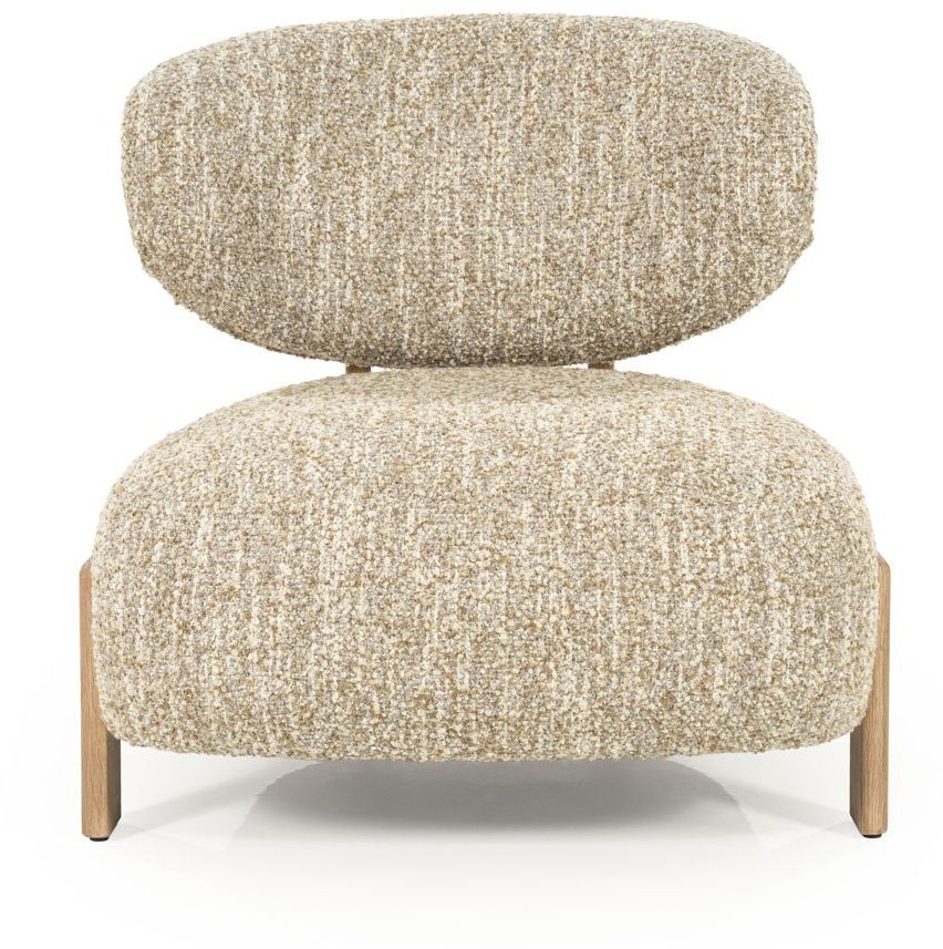 Fauteuil Reza Naturel, Beige van Eleonora