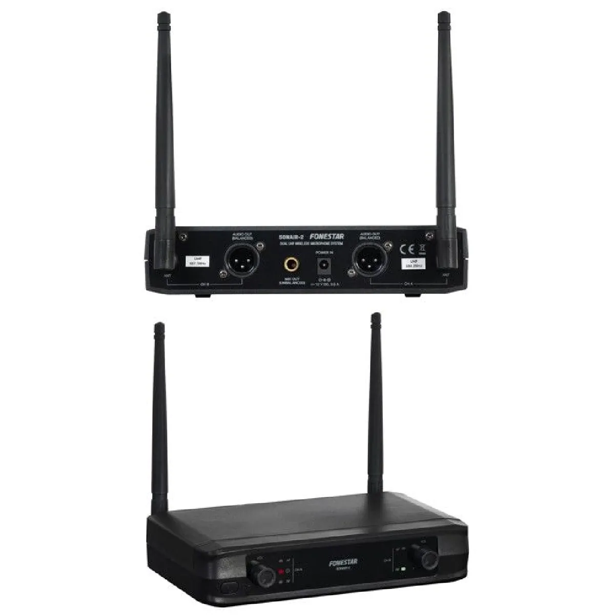 Fonestar PRO Double à main UHF