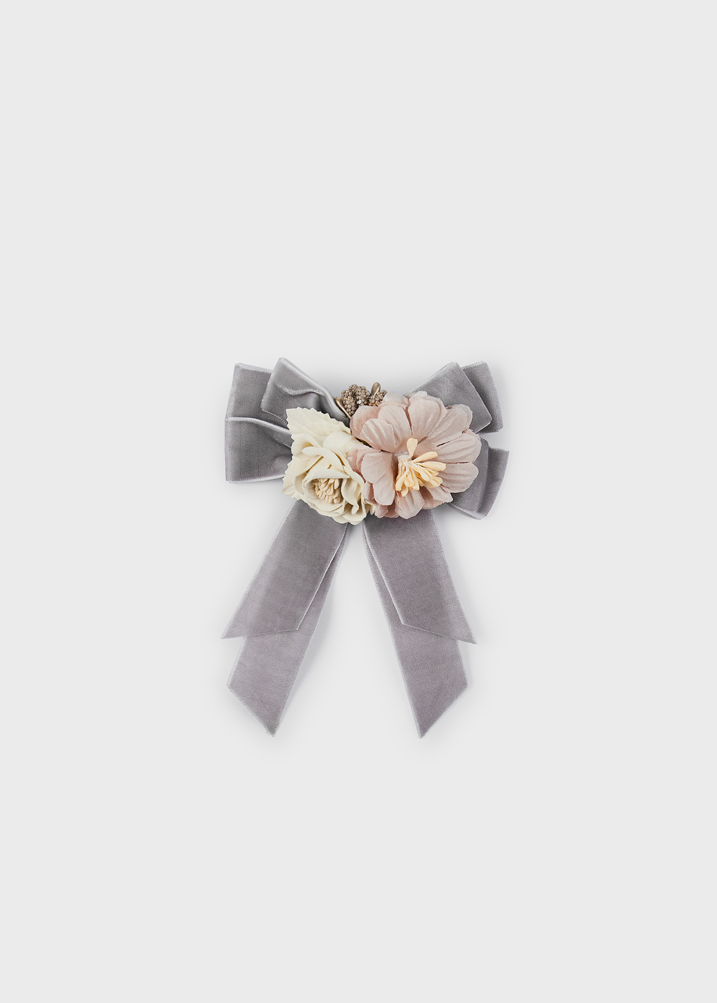 Laço floral para menina