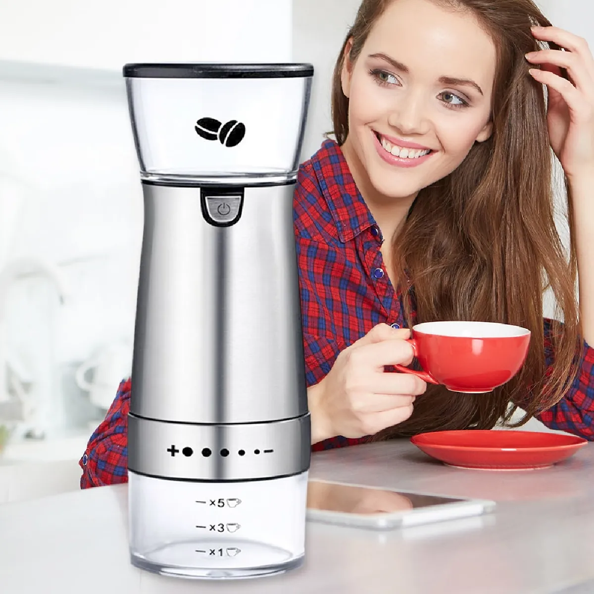 Broyeur à café USB Universal