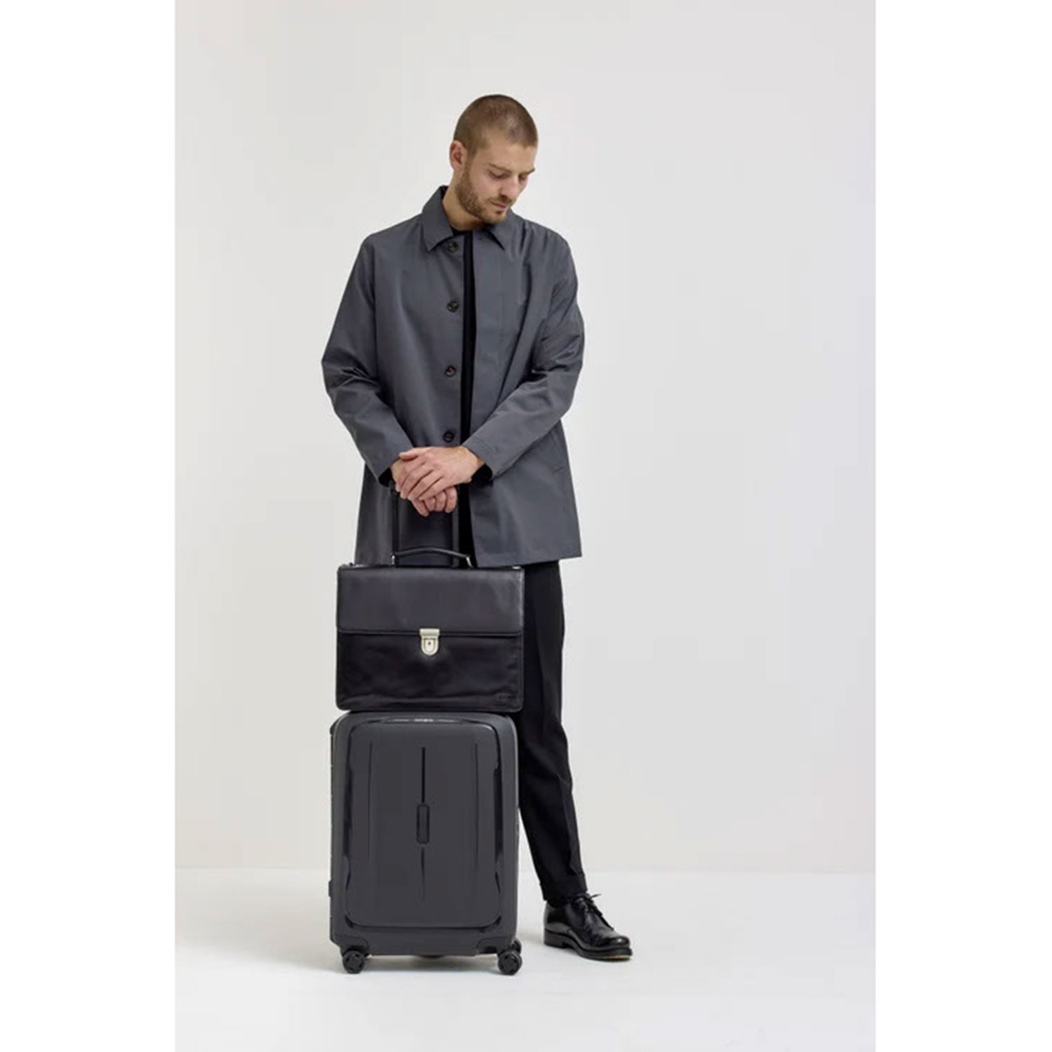 Jost Skagen Briefcase 2 Comp. black