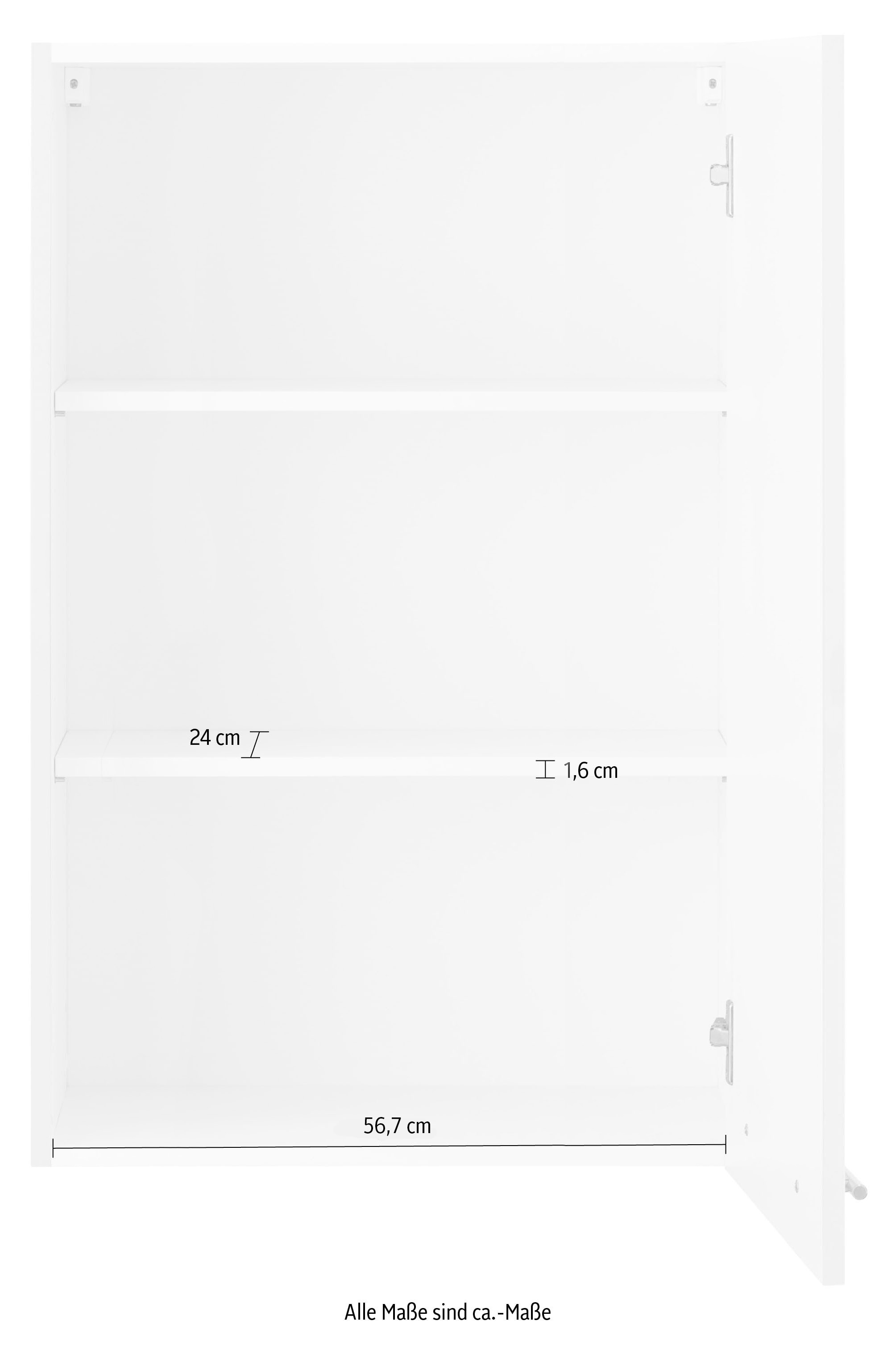 wiho Küchen Hängeschrank »Unna« 60 cm breit, 90 cm hoch