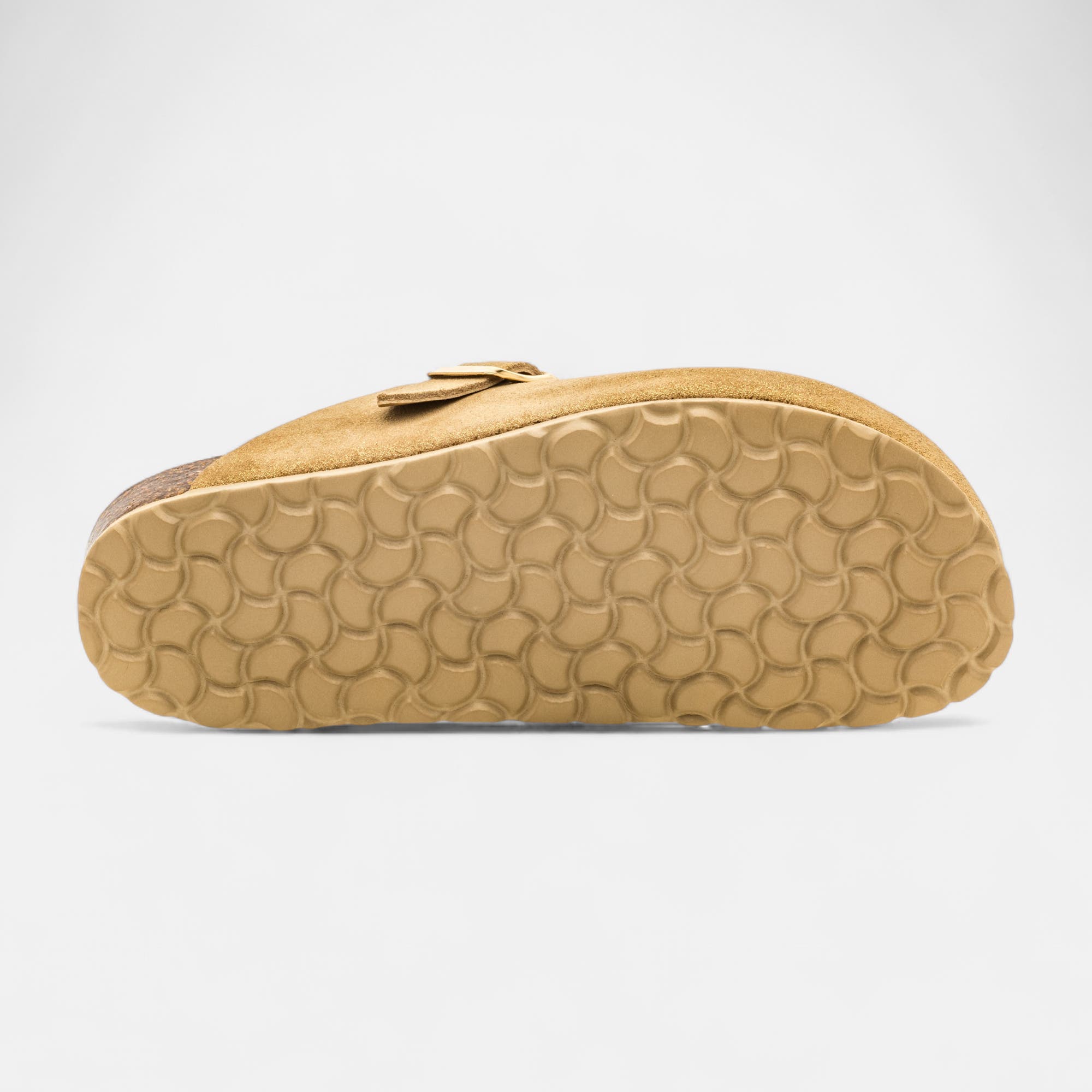 Mules Femme en cuir camel