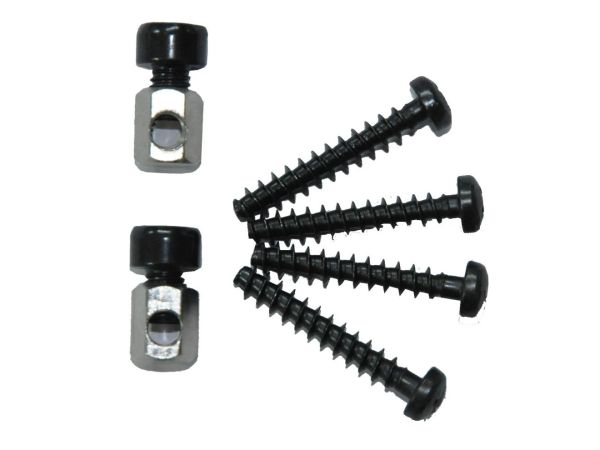 Klickfix Styradapter Klemskrue, 2 stk