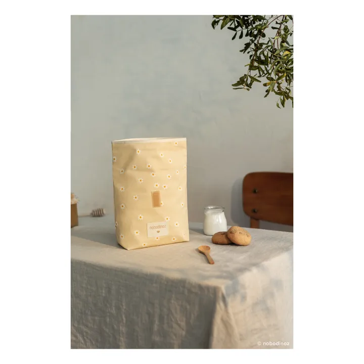 Nobodinoz Pochette repas Sunshine imperméable | Daisies