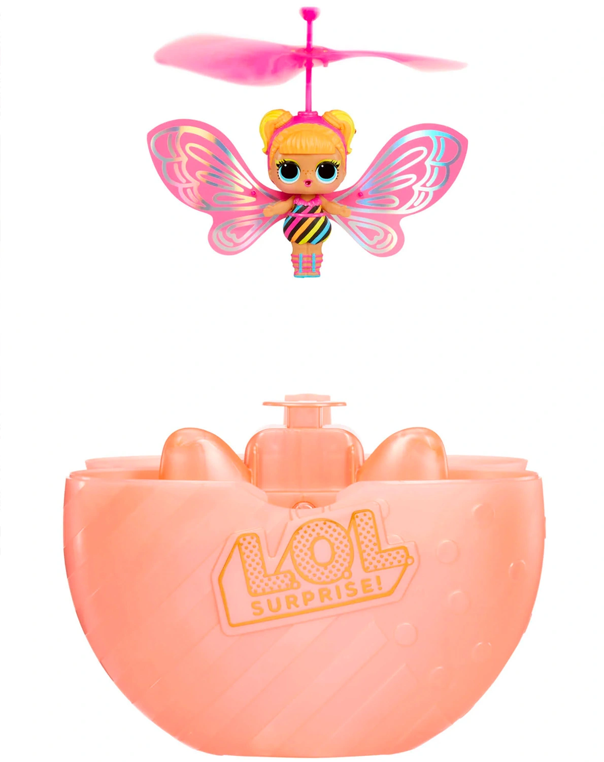 Puppe MAGIC WISHIES FLYING TOTS - PINK WINGS