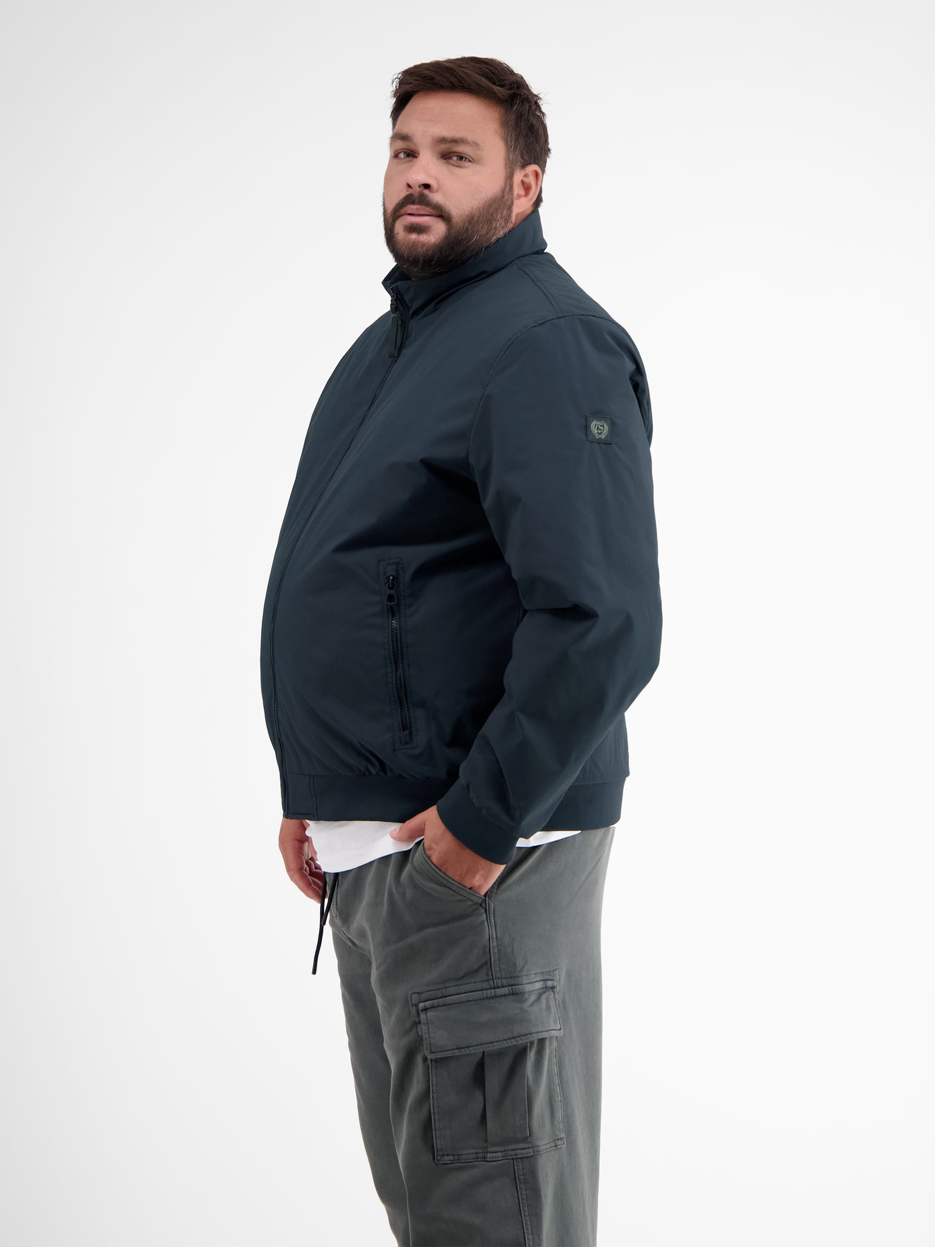 Blouson mit funktionalen Eigenschaften für Herren in Übergrößen