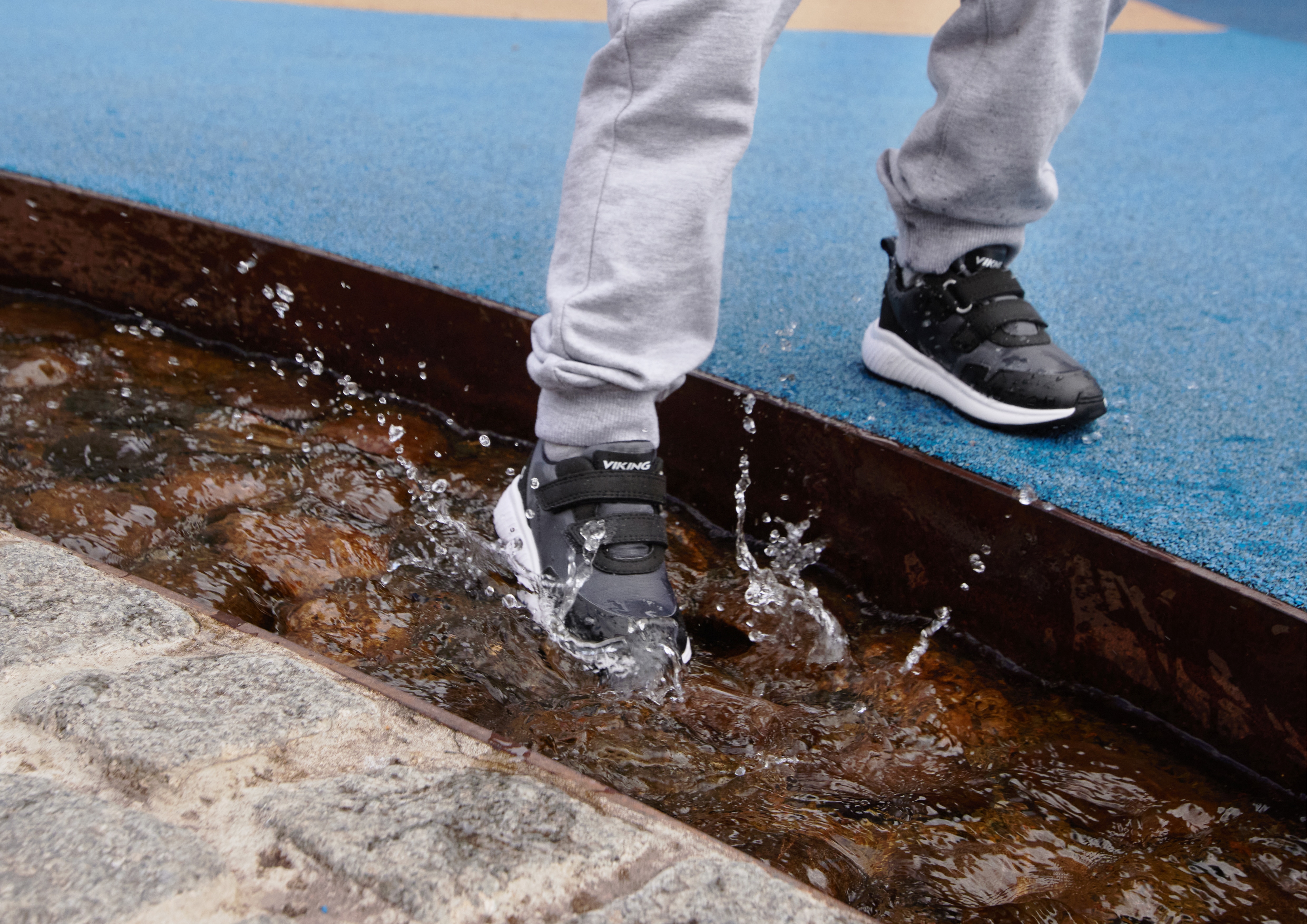 Viking Aery Track Low GTX<br>Lett fritidssko til barn med Gore-Tex