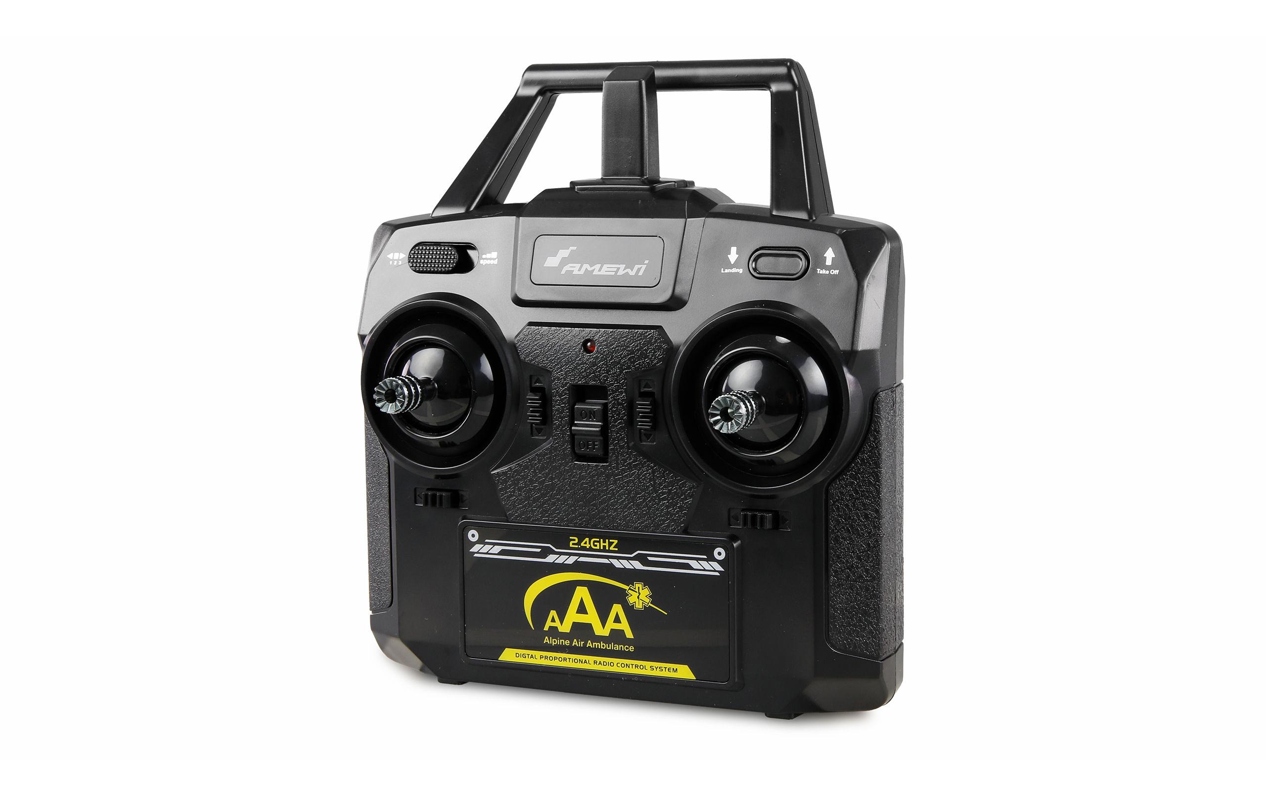Helikopter AFX-135 Alpine Air Ambulance 4-Kanal, RTF<br>Kleiner Scale Heli mit 4-Kanal Steuerung für Einsteiger und Fortgeschrittene Piloten