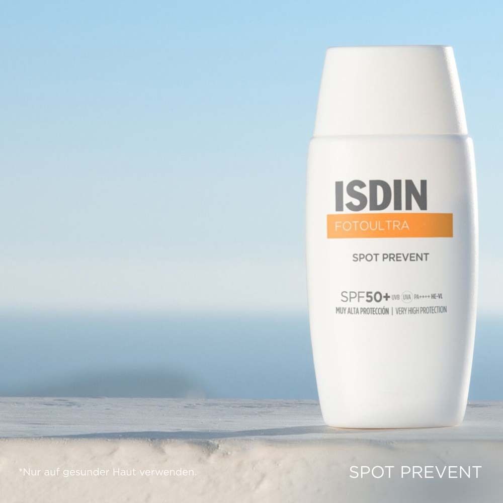 ISDIN FOTOULTRA Spot Prevent Fusion Fluid LSF 50+ Sonnenschutz zur Vorbeugung von Pigmentflecken
