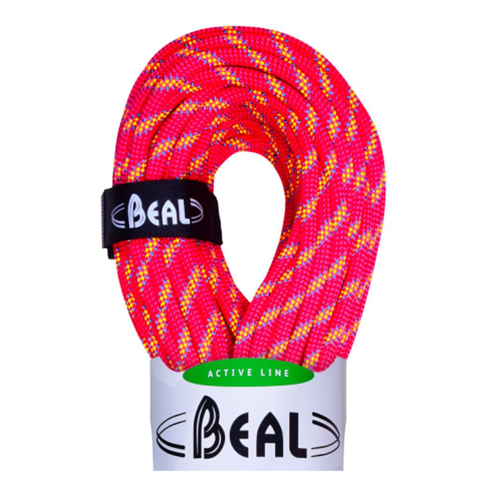 Beal LEGEND 8.3MM 2X50M - Corde À double vert/rose