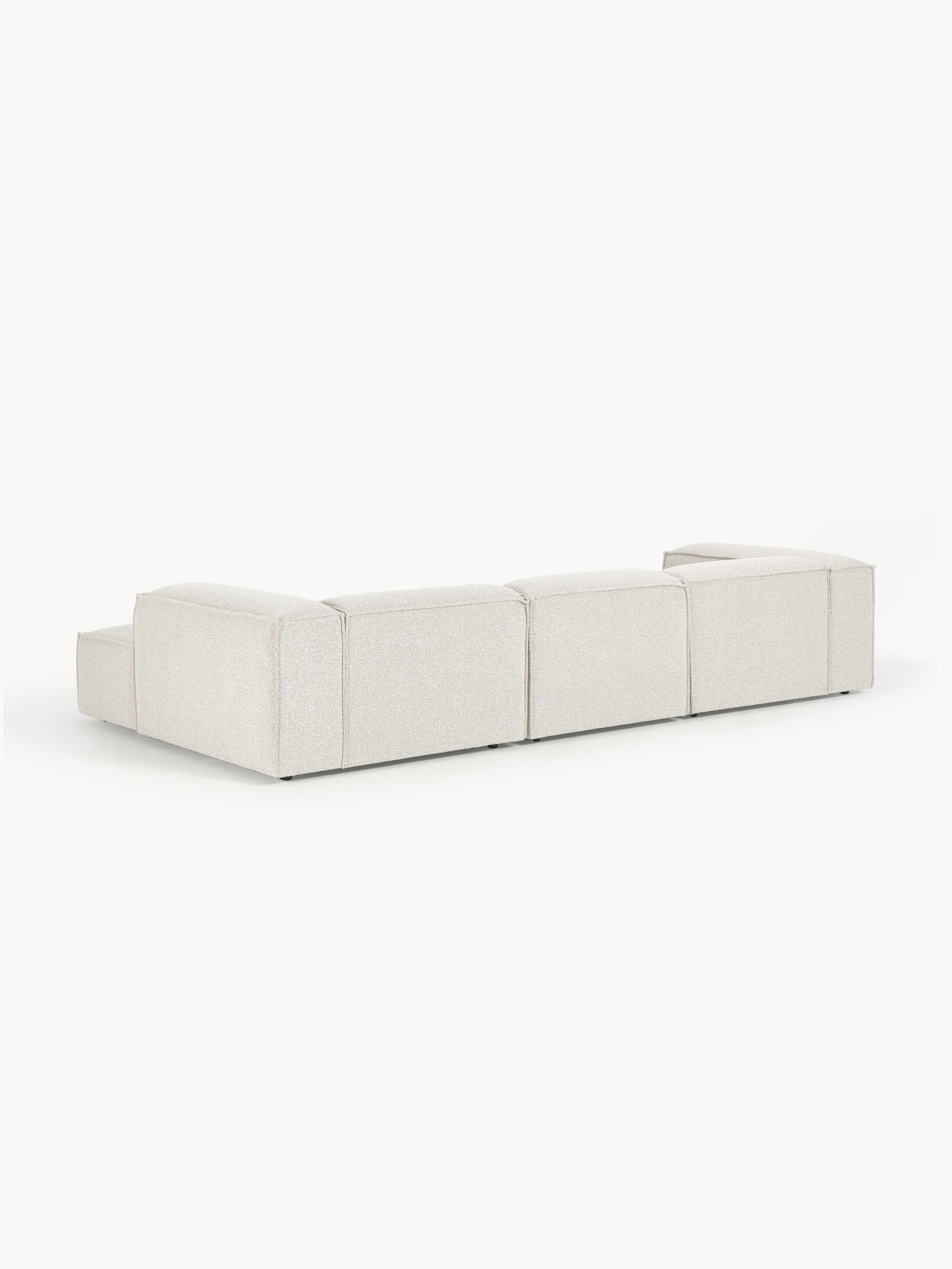 Modulaire bouclé-hoekbank Lennon (4-zits)