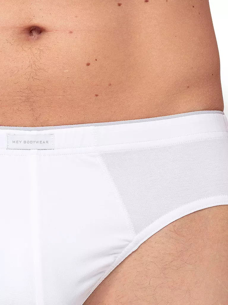 MEY Slip DRY COTTON weiss weiss