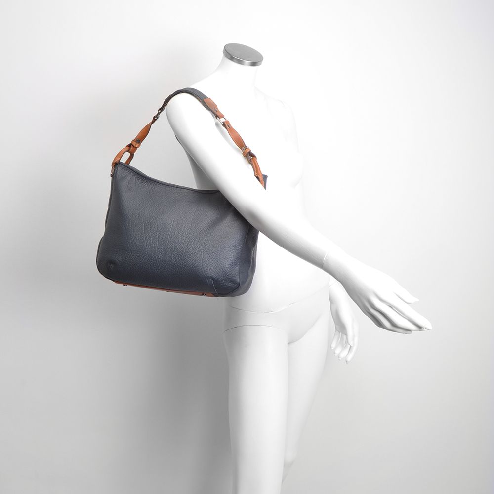 Berba Chamonix Schoudertas Hobo Navy