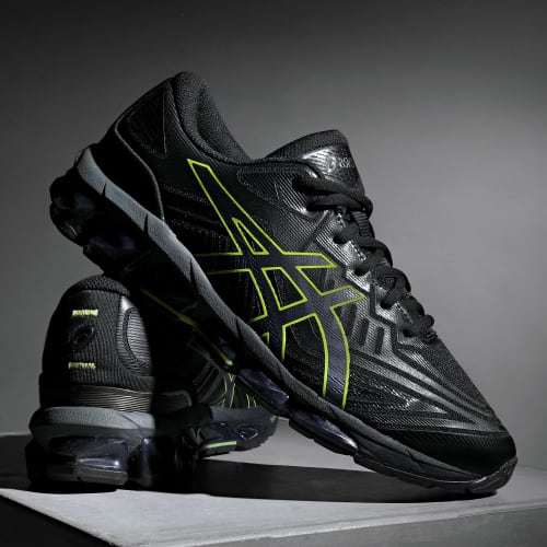 Baskets Gel Quantum 360 VII 1201A867 Black Neon Lime