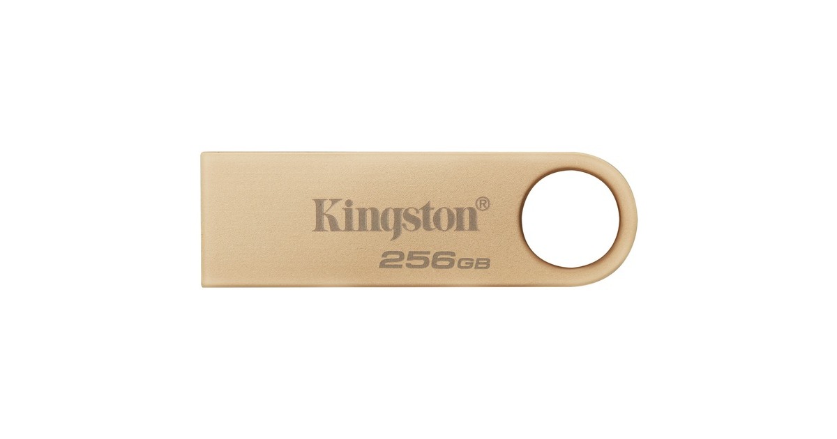 KingstonDataTraveler SE9 G3 256 GB usb-stick  (Goud, DTSE9G3/256GB, USB-A 3.2 (5 Gbit/s))