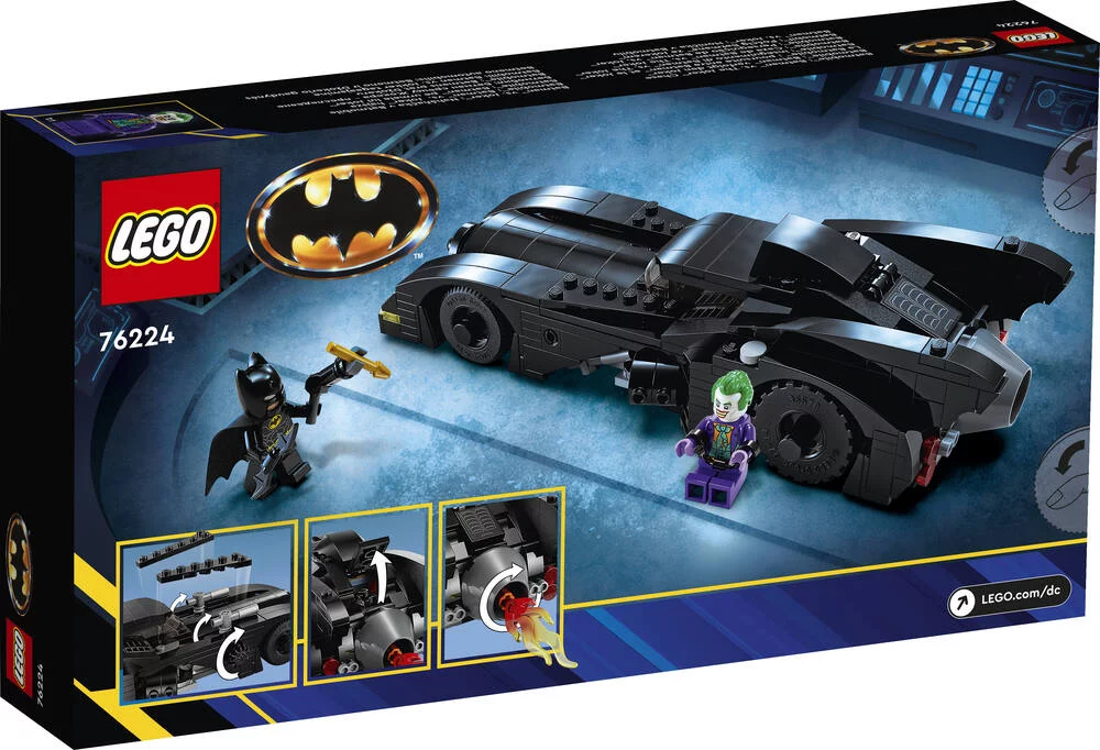 LEGO®DC COMICS SUPER HEROES™ 76224 - LA BATMOBILE™ POURSUITE ENTRE BATMAN™ ET LE JOKER™