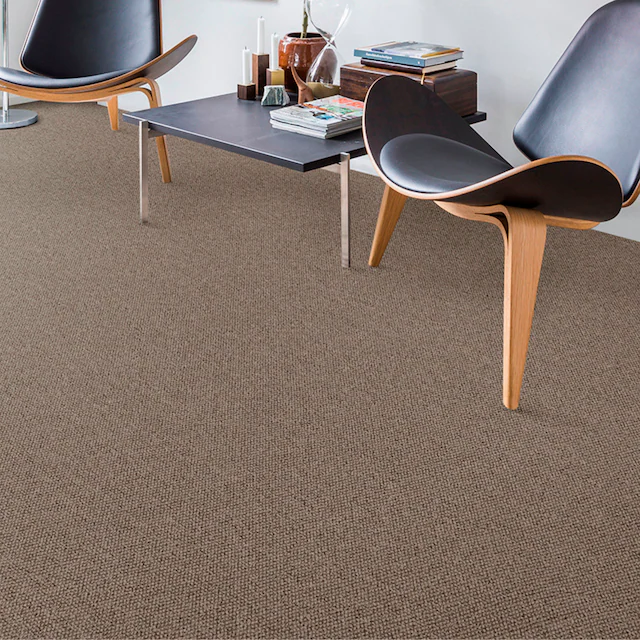Andiamo Teppichboden »Tulsa, Schlinge, Made in Belgium« rechteckig 6 mm Höhe meliert, Breite 400 cm oder 500 cm, strapazierfähig & pflegeleicht