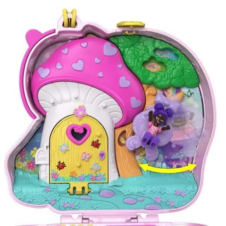Mattel Polly Pocket Einhorn-Zauber Schatulle