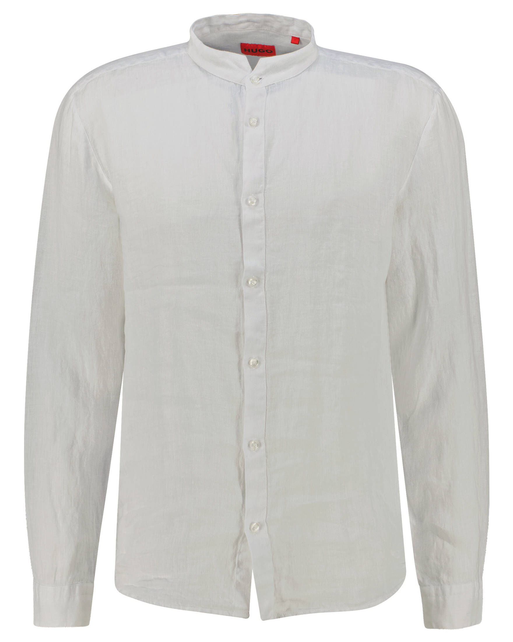 HUGO| Herren Leinenhemd ELVORY Slim Fit