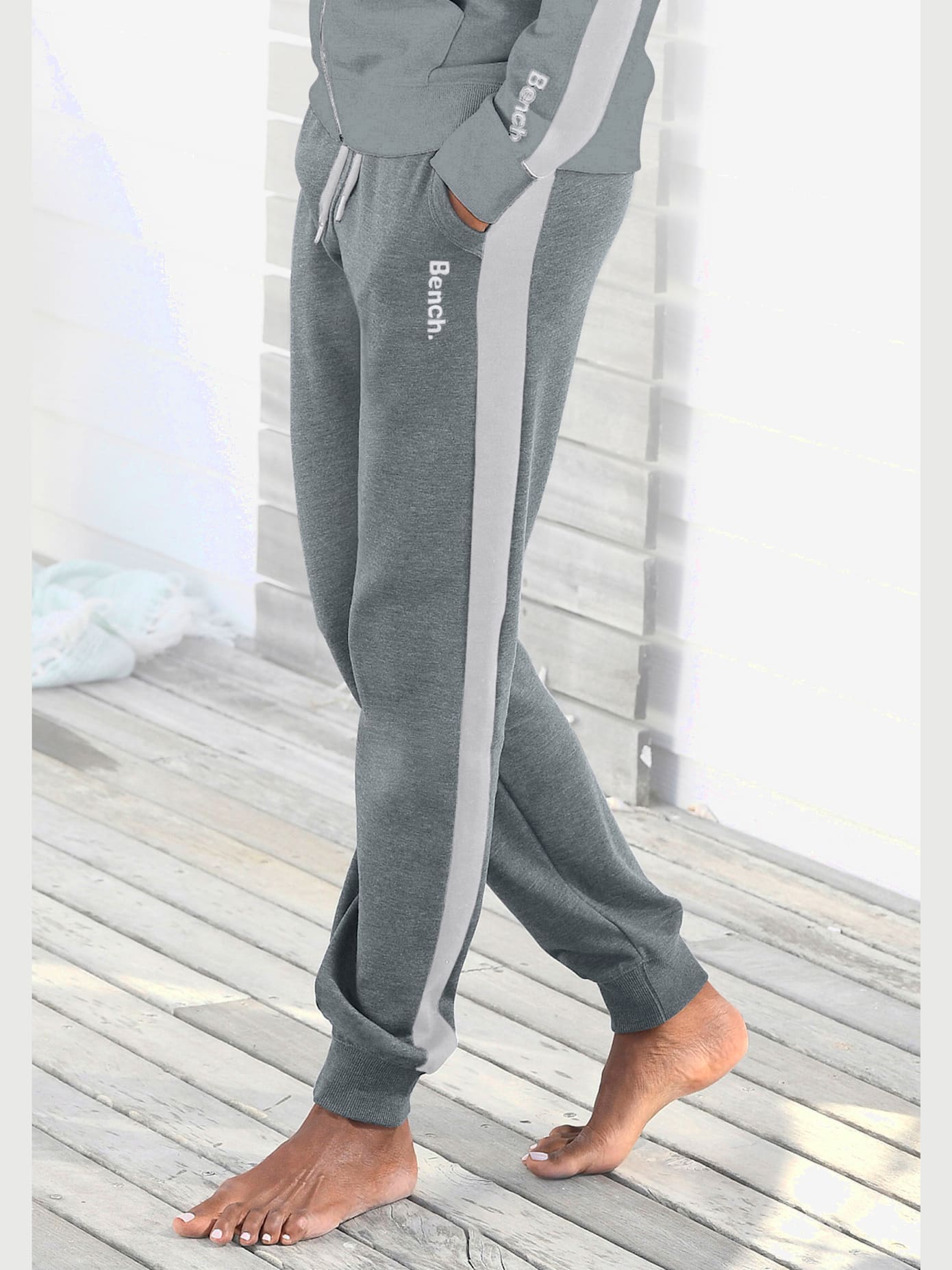 Pantalon molletonné pantalon d'intérieur sportif avec logo imprimé