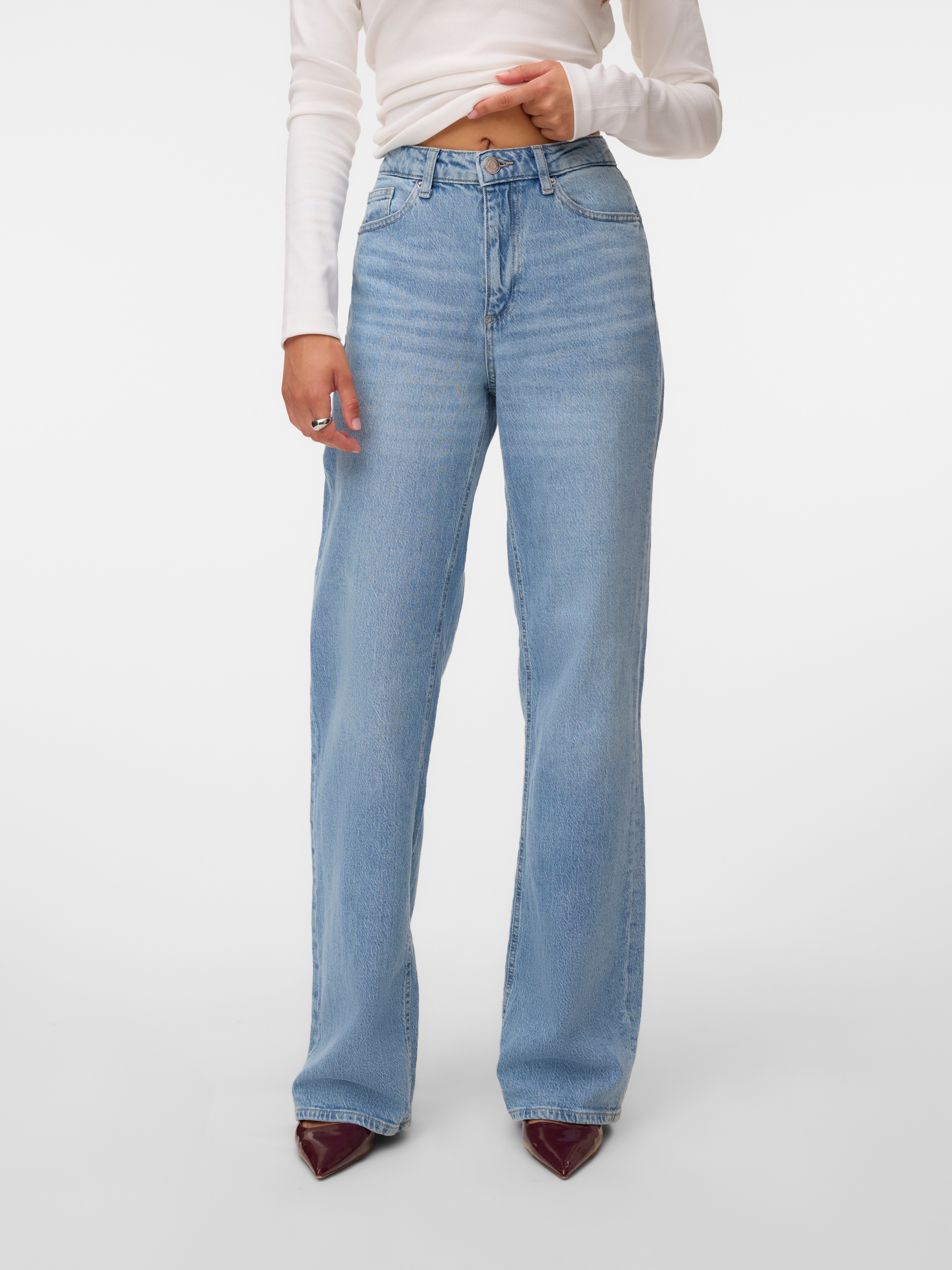 VMTESSA High rise Wide leg fit Jeans