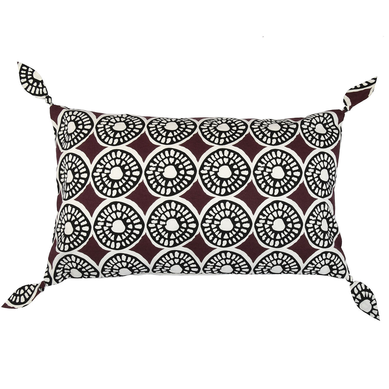 Febronie Home Housse de coussin Boubou d'Hiver chianti - 50x30 cm