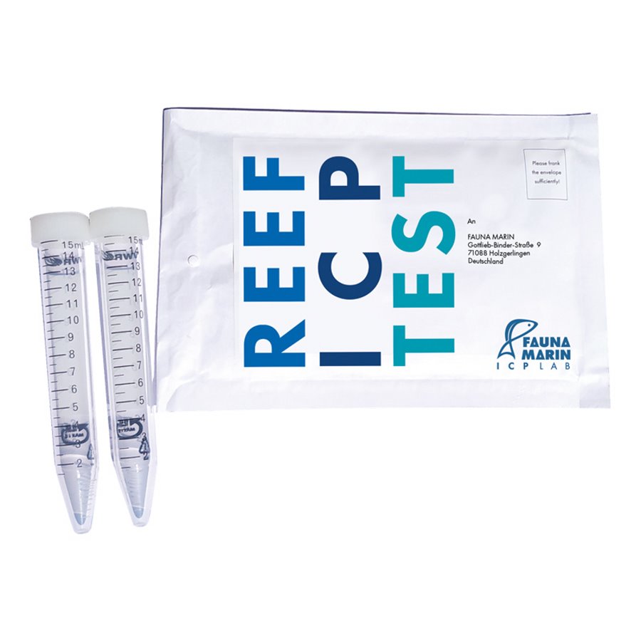 Conjunto FM REEF ICP M, pacote com 2 testes ICP