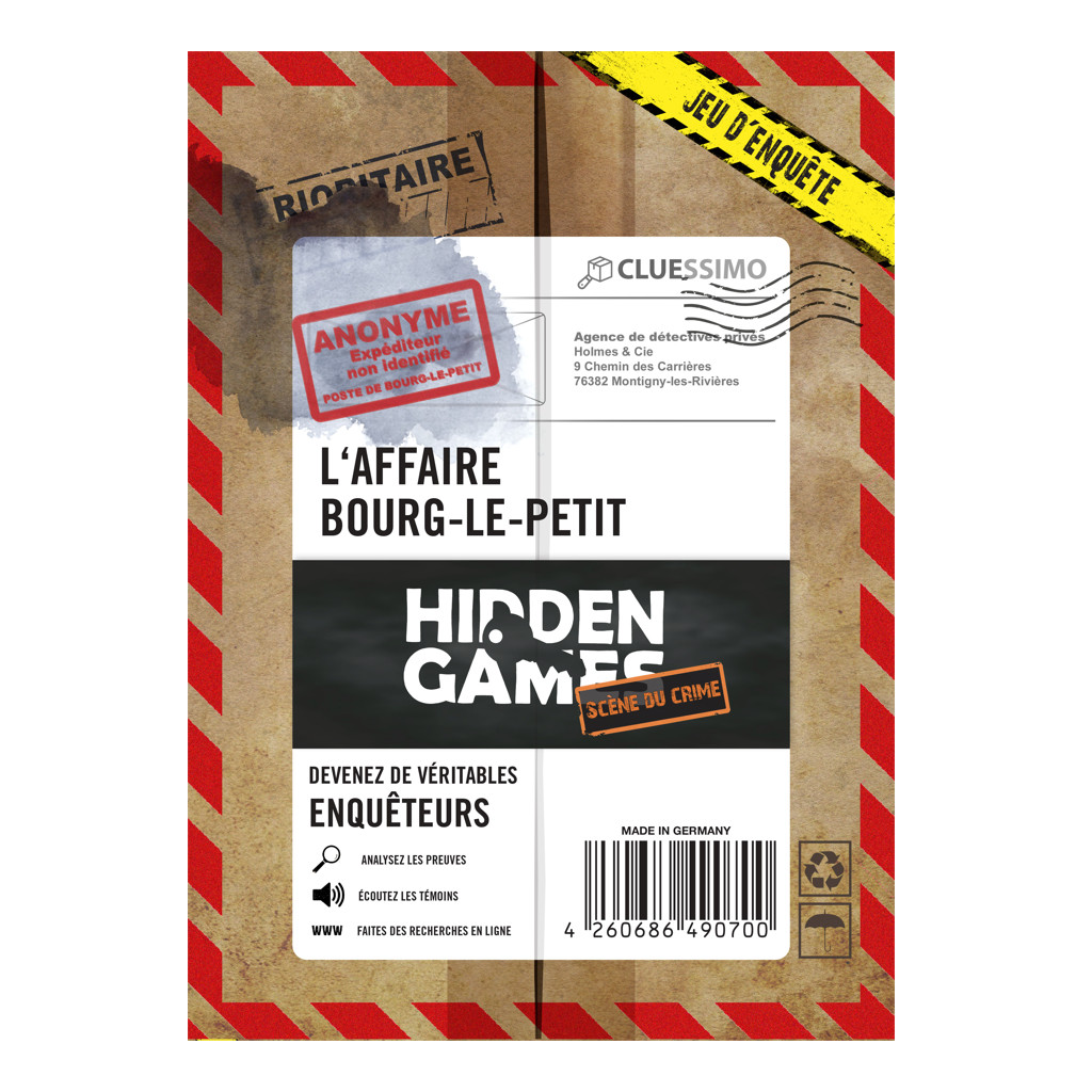 Hidden Games No. 1 - L'affaire Bourg-Le-Petit