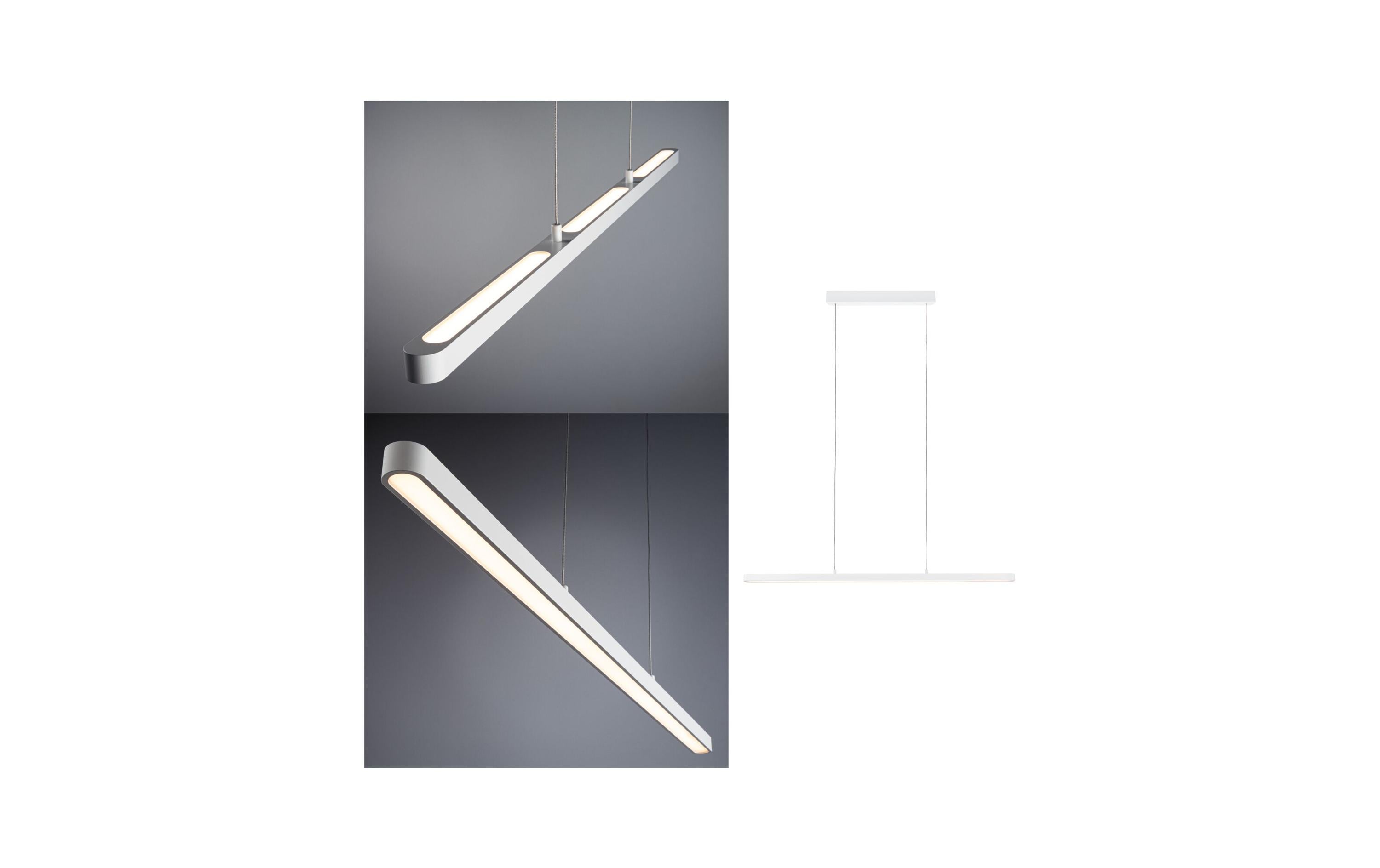 Pendelleuchte Lento, 42 W, 2700 K, Weiss<br>LED Hängeleuchte