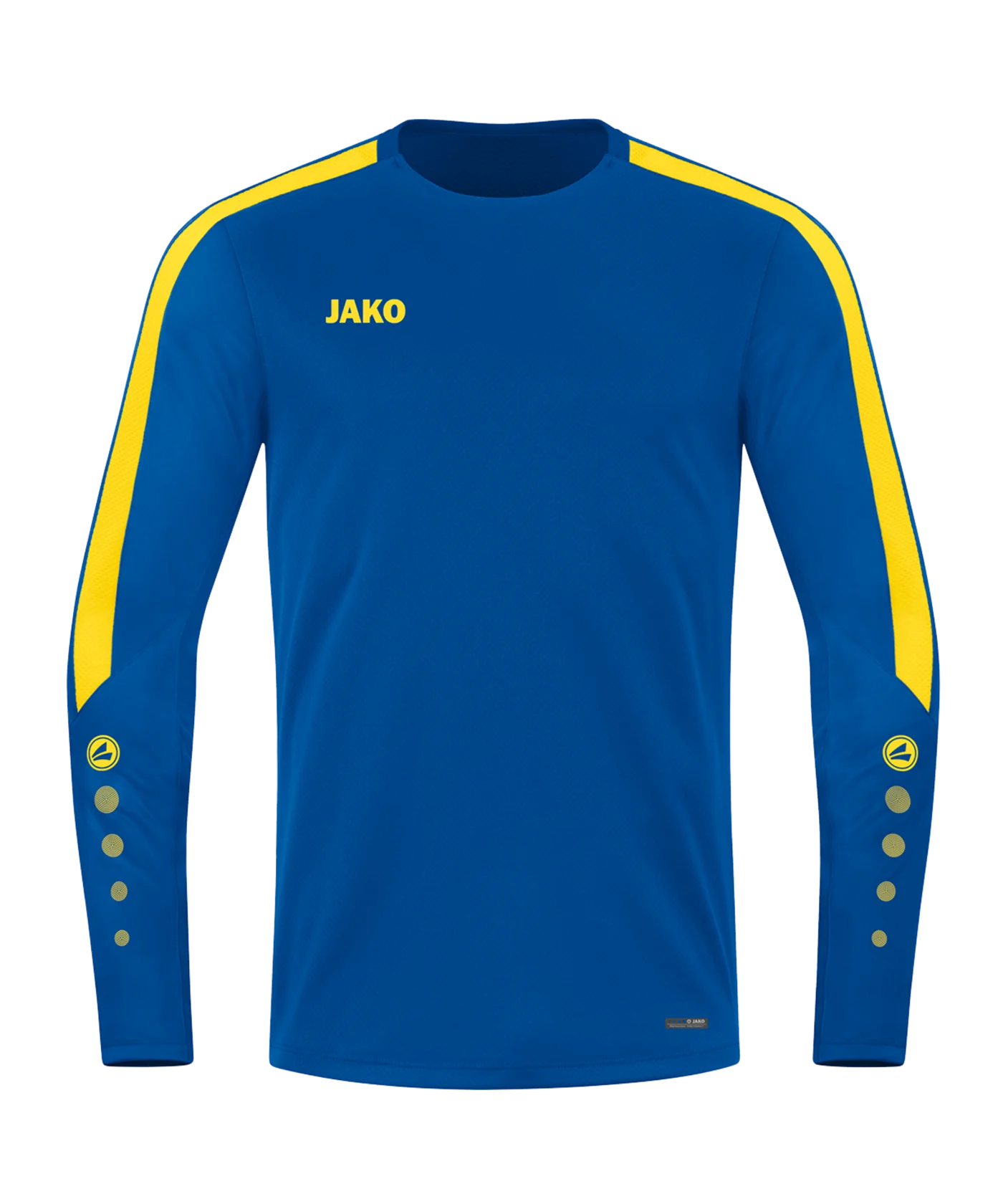 JAKO Power Sweatshirt Kids Blau Gelb F404