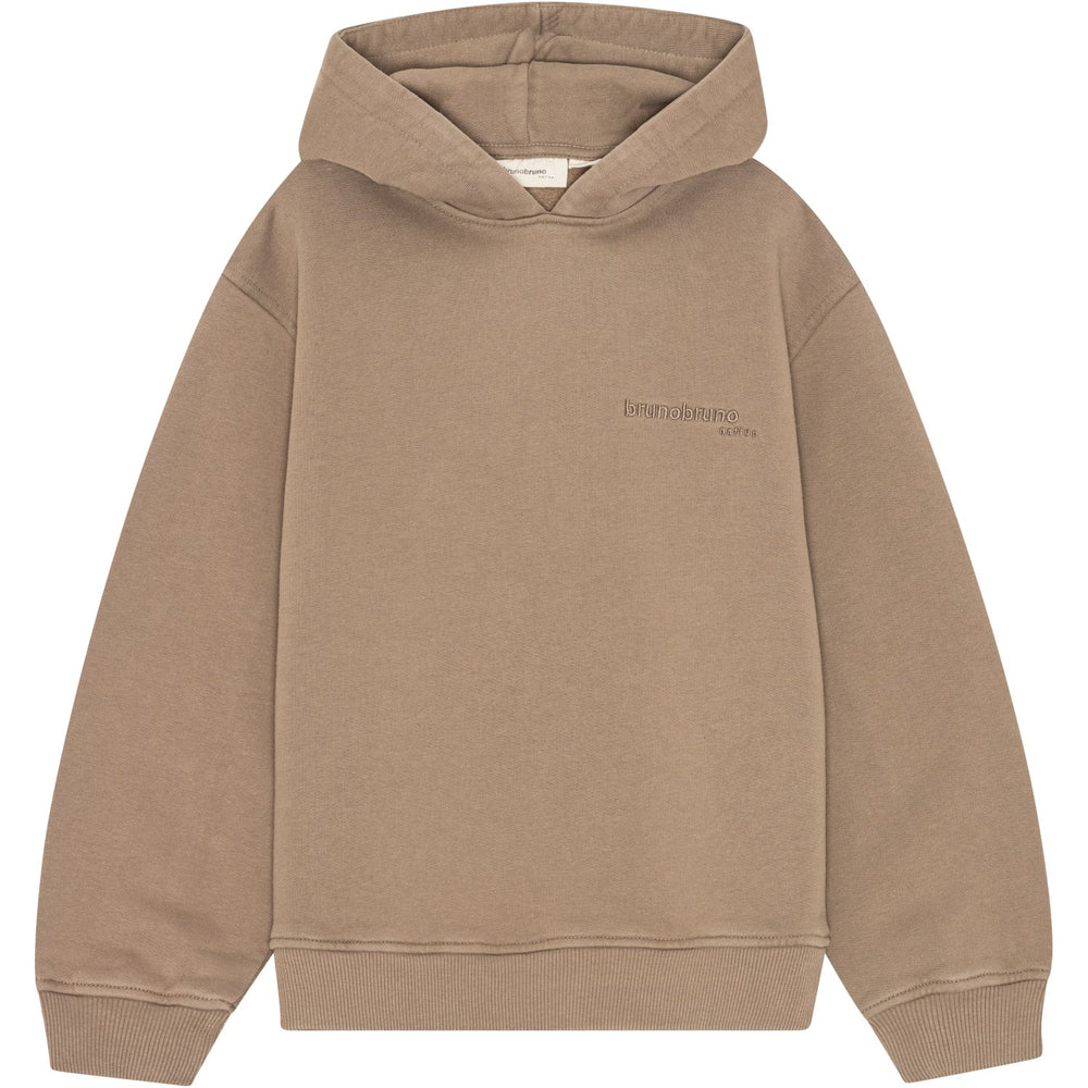 Køb brunobruno nation Walnut Brown Nicolaj Hættetrøje