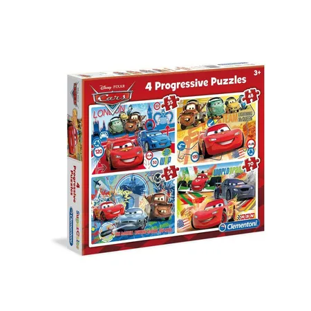 Clementoni Multipuzzle Disney 4 in 1, sortiert