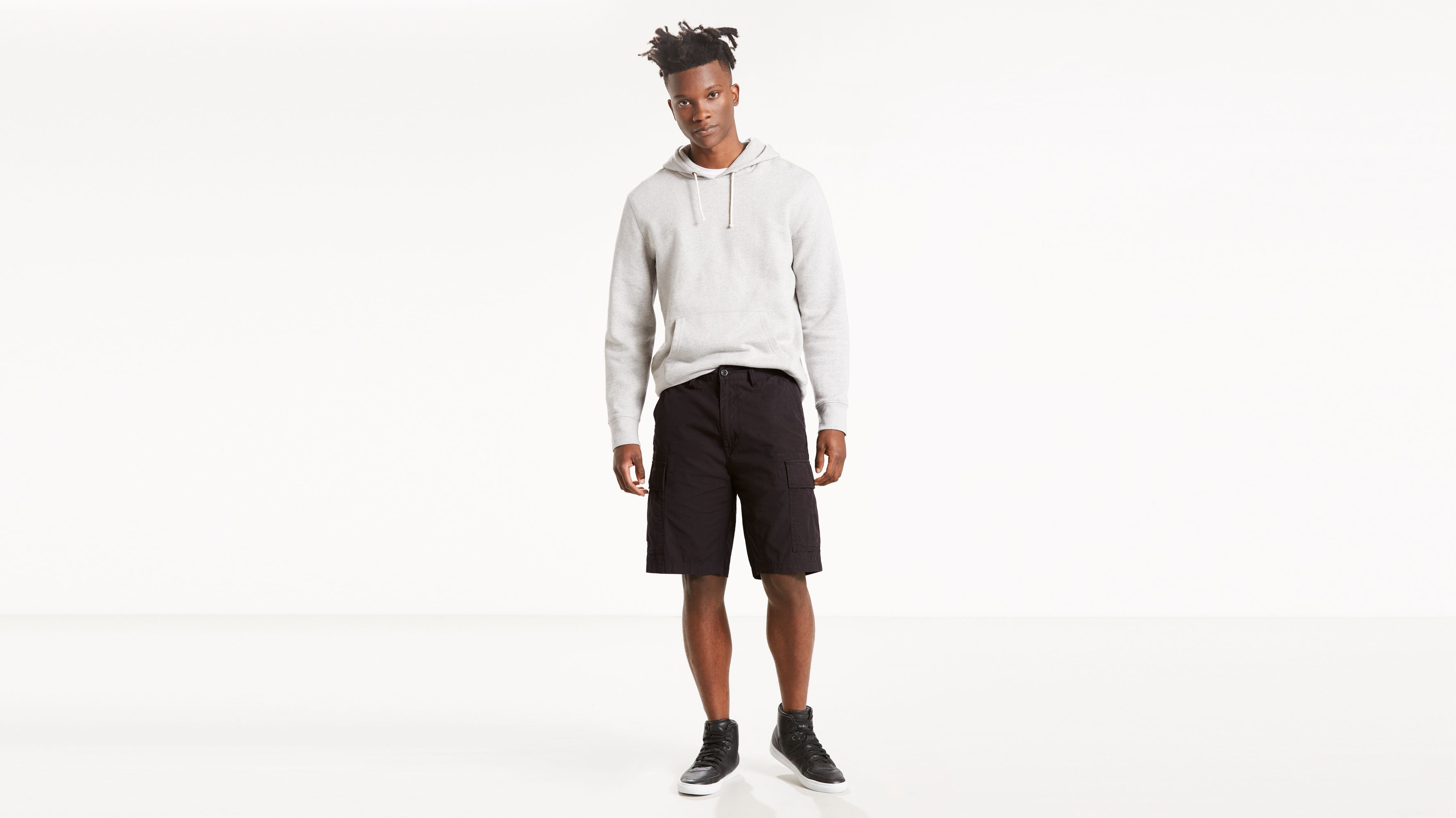Short Cargo - Ripstop - Noir