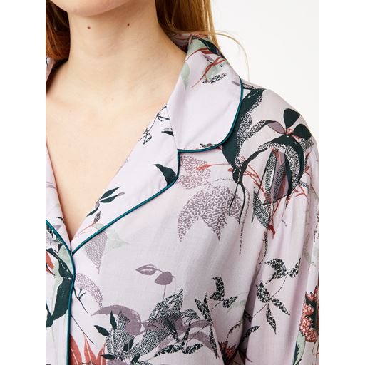 CCDK Josephine Pyjamasskjorte, Iris, XXL