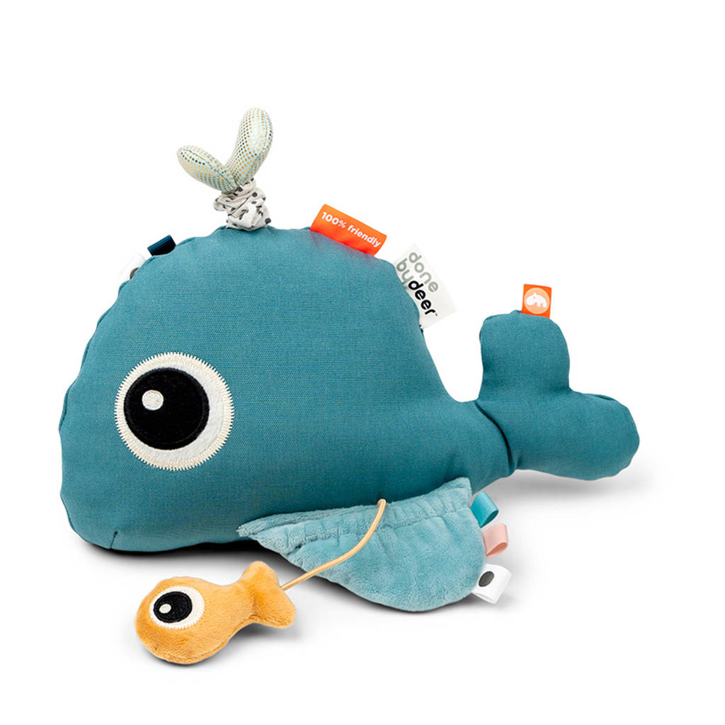 vloerspiegel wally blue activiteiten knuffel 29 cm