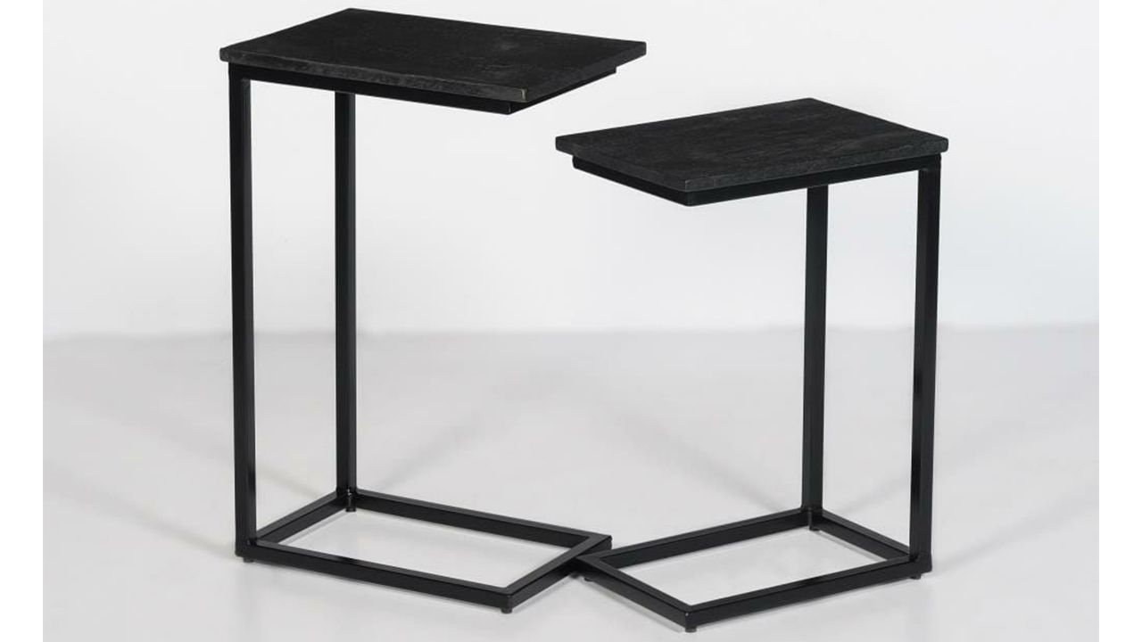 Bijzettafelset Jordy B40 x D27 x H65 cm