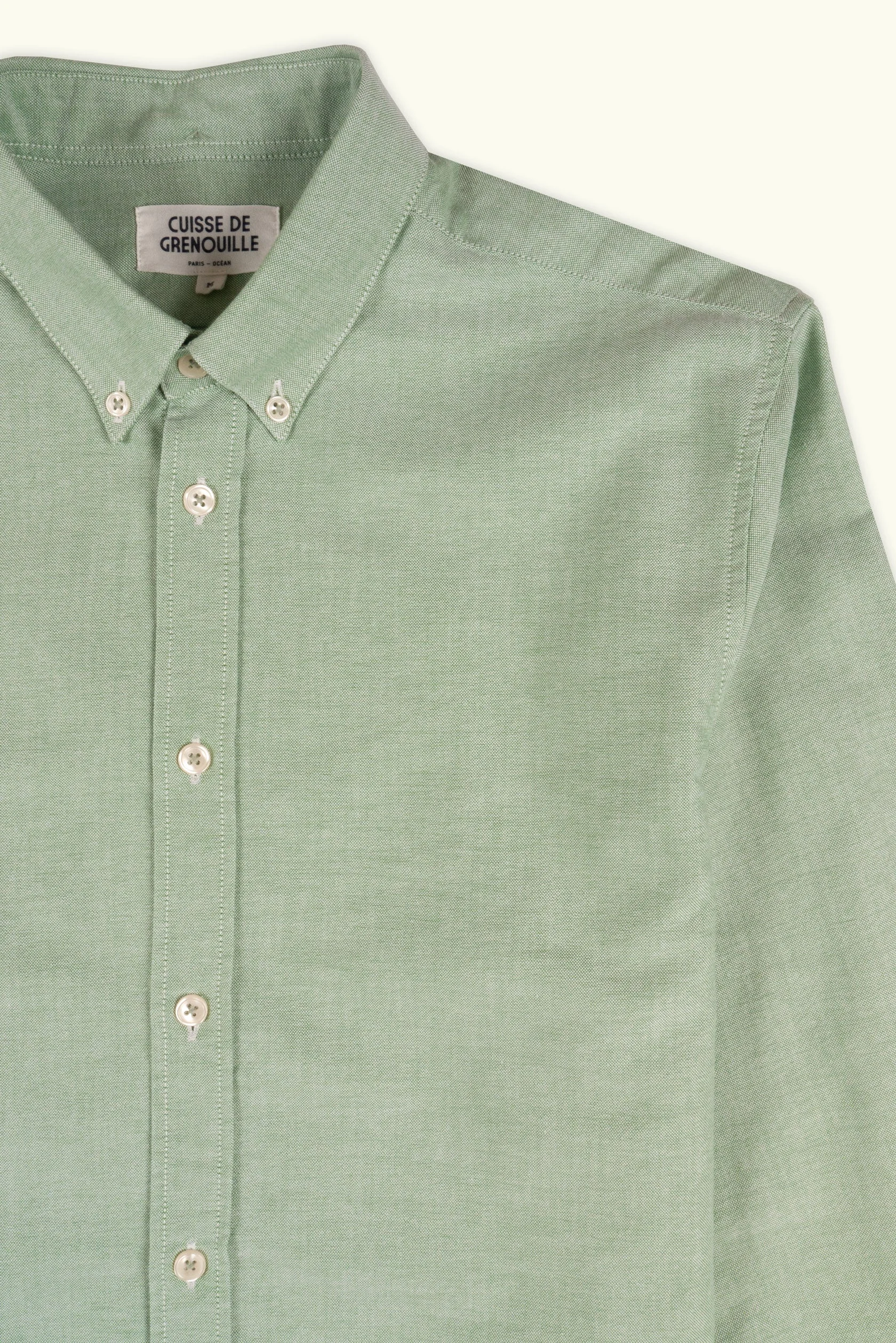 Chemise oxford | Vert