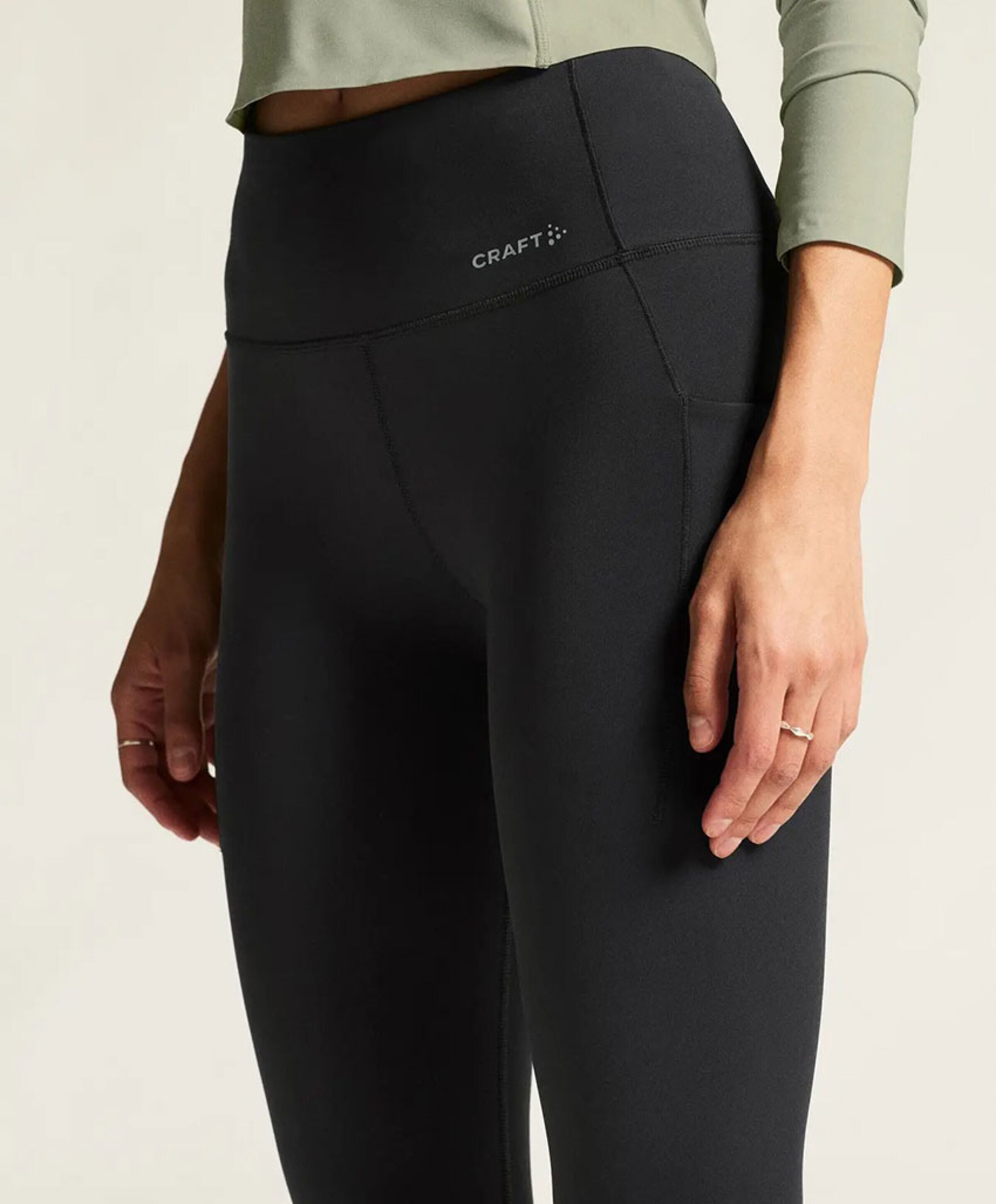 Craft ESSENCE CAPRI 3 W dames tights zwart