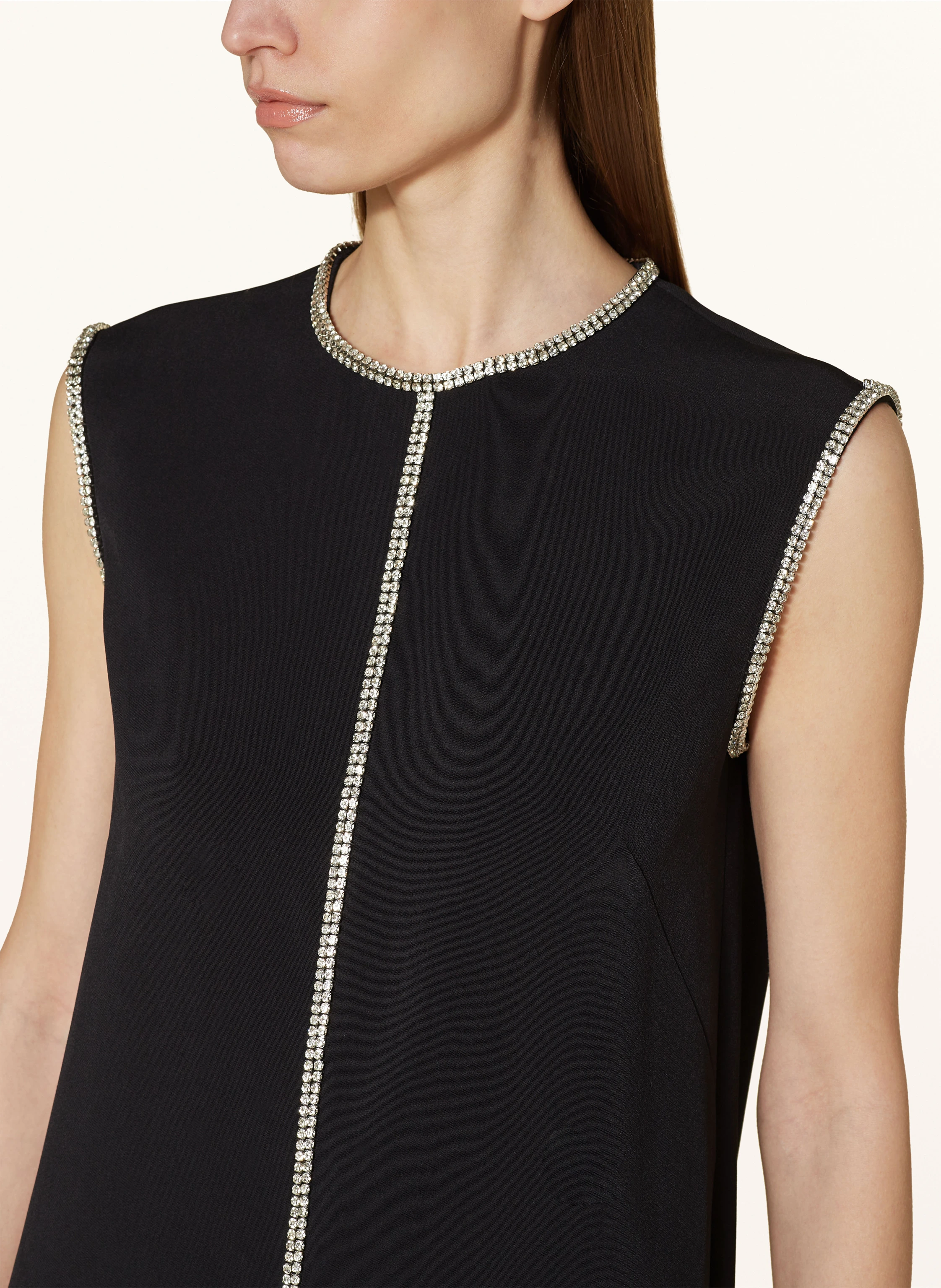 SPORTMAX Kleid EARRY2 mit Schmucksteinen