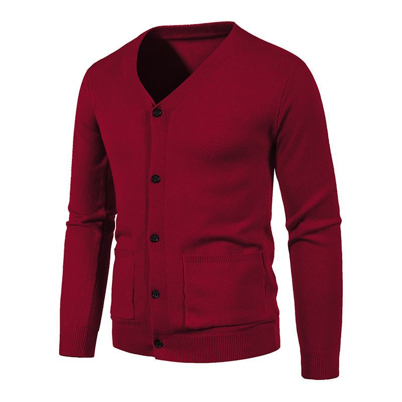 Sparrow Farm - V-hals vest met zakdetail