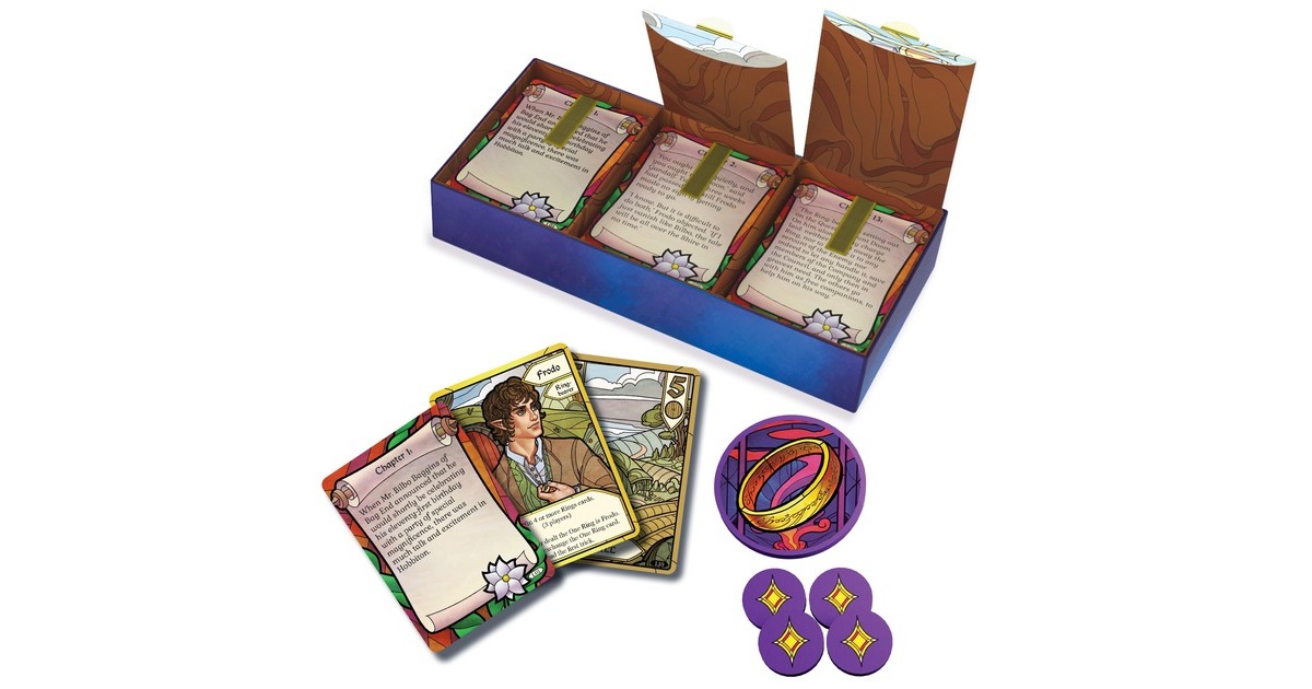AsmodeeThe Lord of the Rings: Fellowship of the Ring: Trick-Taking Game Kaartspel  (Engels, 1 - 4 spelers, 20 minuten, Vanaf 10 jaar)