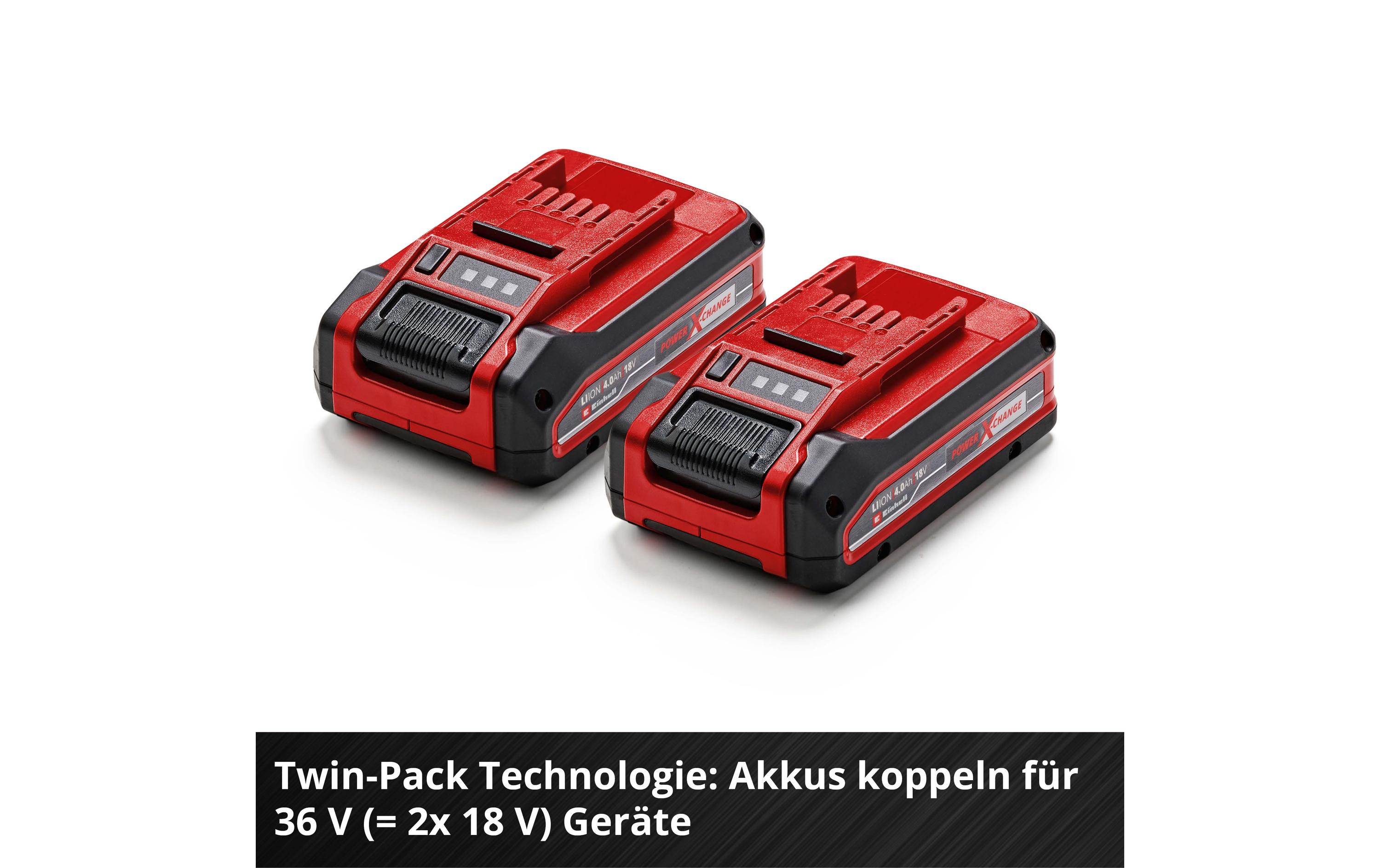 PXC Plus Twinpack, 18 V 4AhAkku-Set für alle Arbeiten