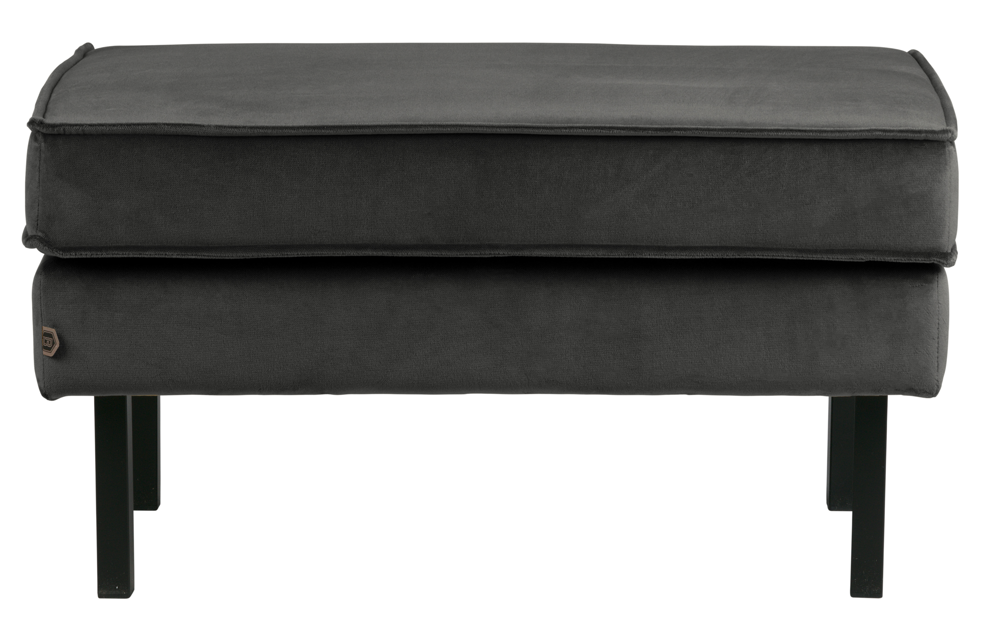 Hocker Rodeo op poten velvet Rodeo Hocker op poten velvet Antraciet