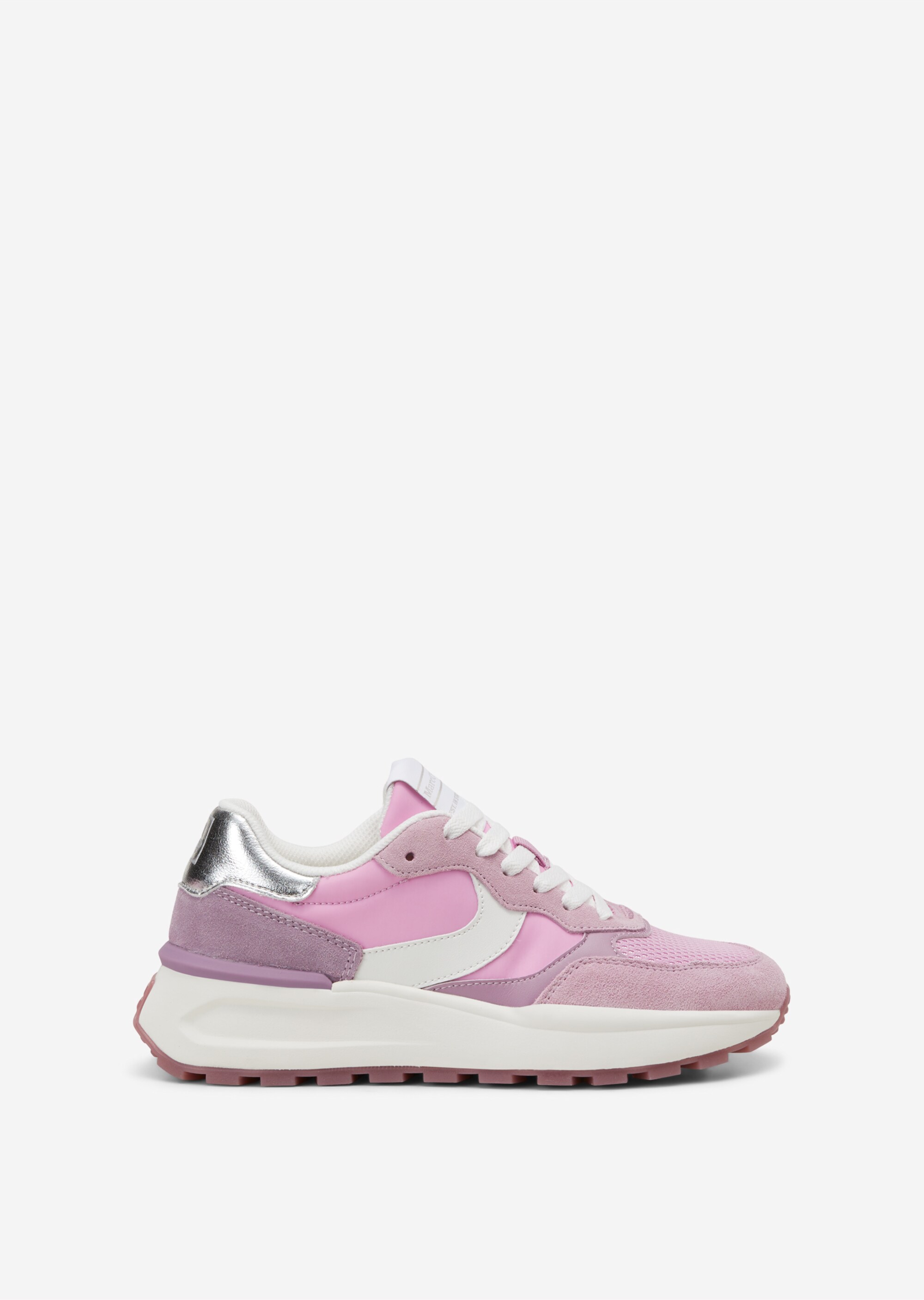 Sneaker mit Metallic-Details