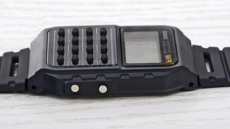 Casio - CA-53W-1ER - Digitale Horloge - Zwart - Resin